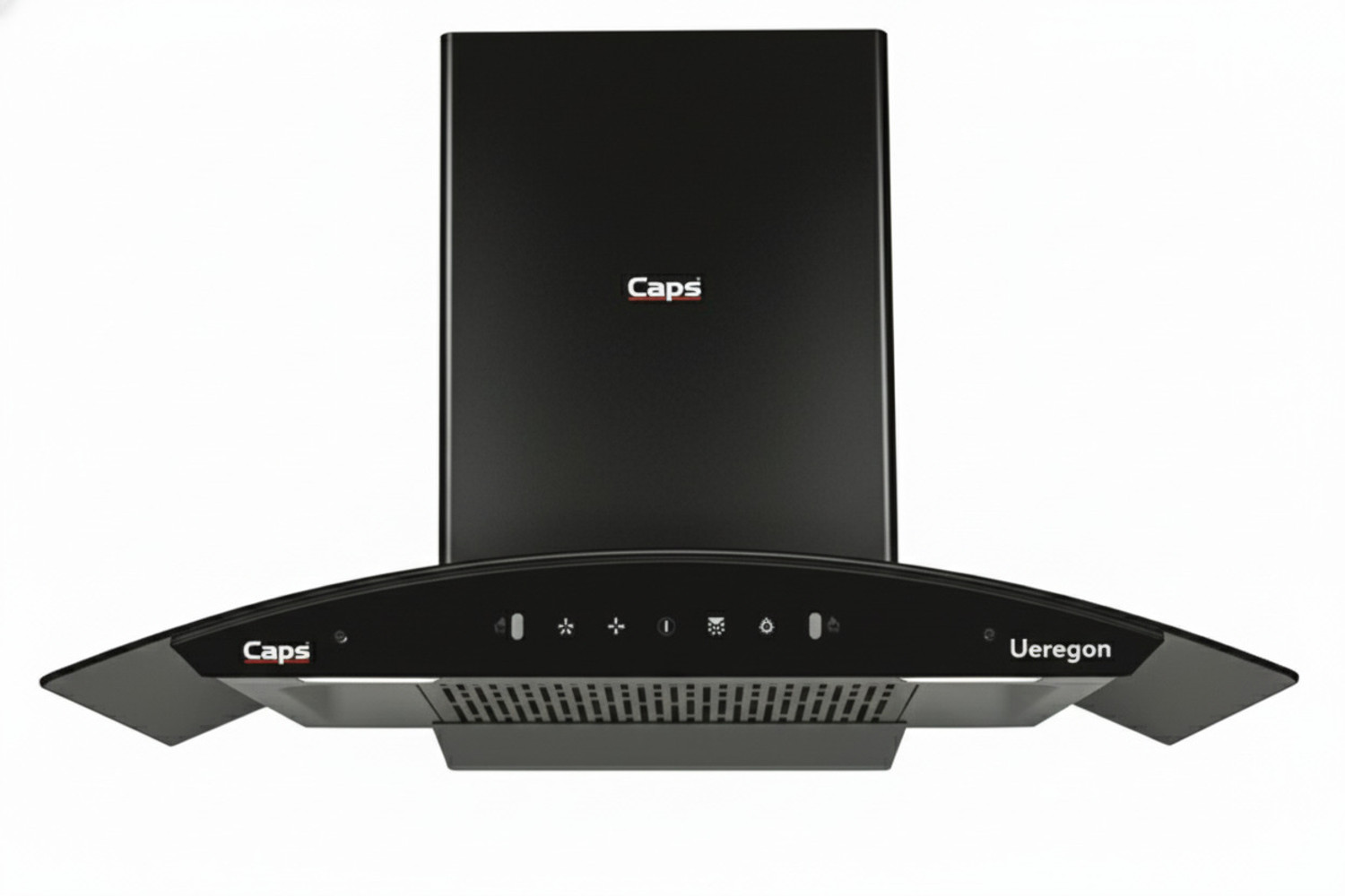 Image of CAPS Ueregon 90 1550 CMH 90 cm Auto Clean Chimney (Wall Mounted, Black)