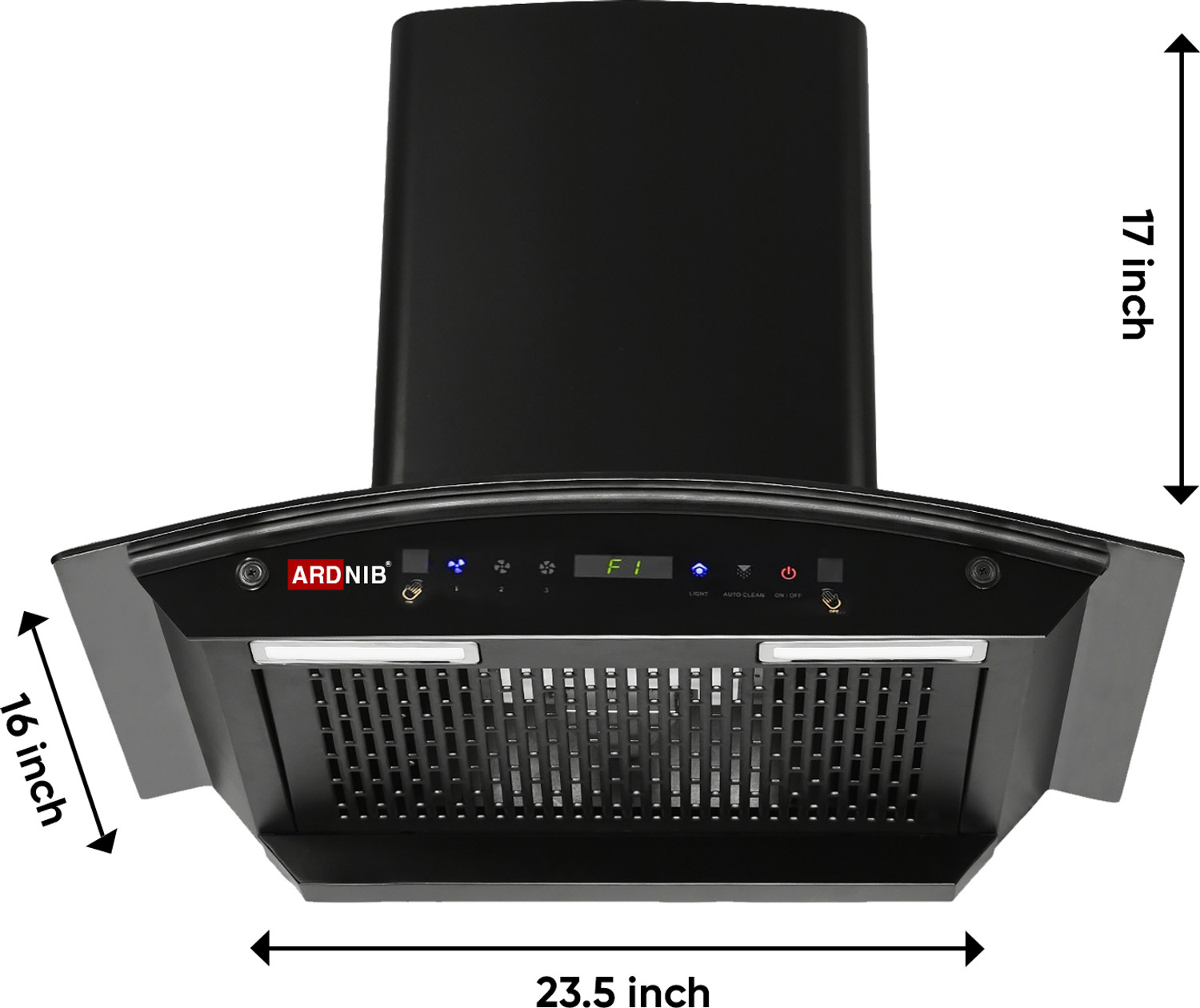 Image of Ardnib Arcturus BK 60 Fliterless, Auto Clean, Gesture Control, 7 Yrs Motor Warranty, 1200 CMH 60 cm Auto Clean Chimney