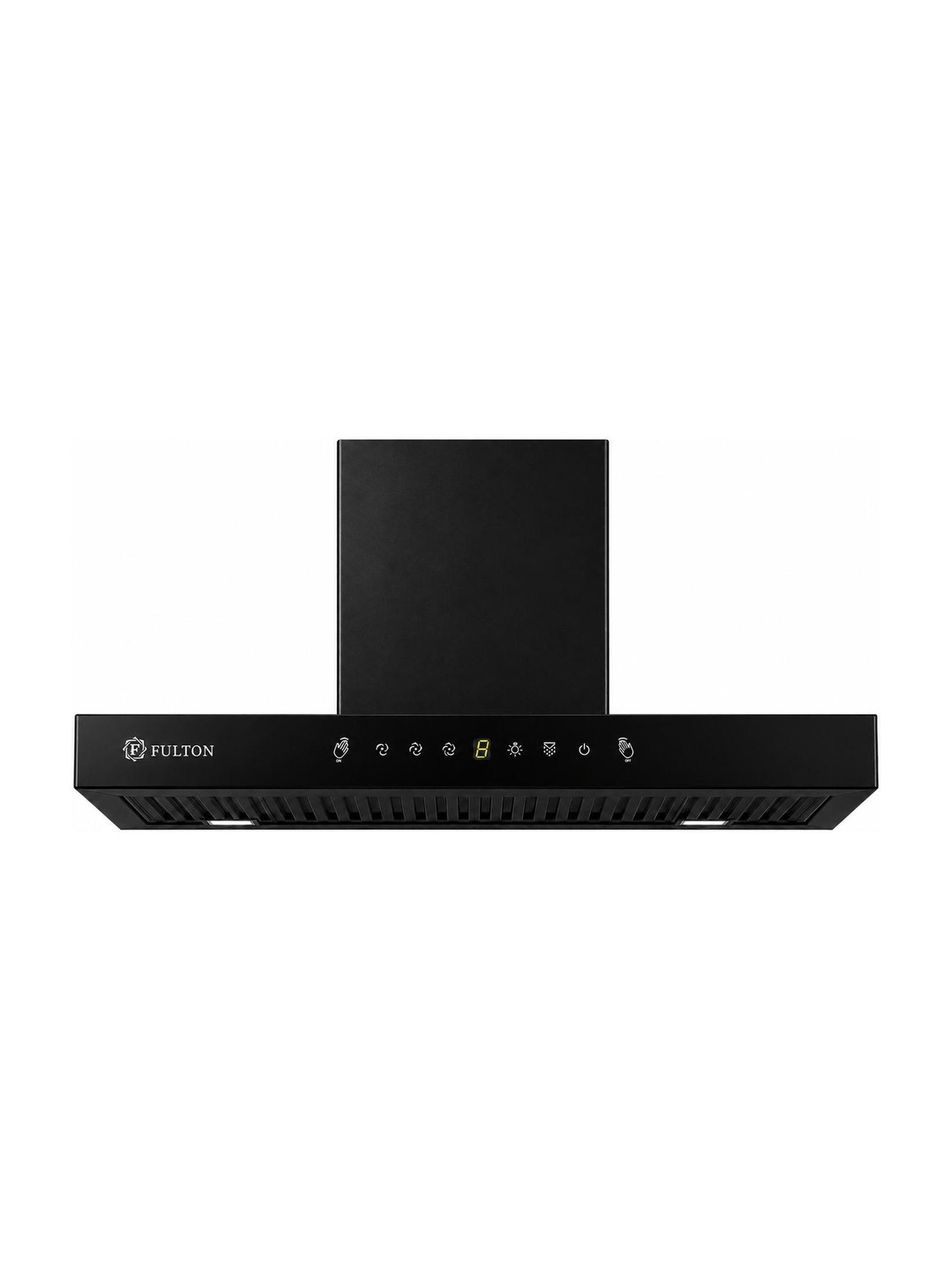 FULTON Silent Pro T Shape 90cm Chimney 1450 CMH 90 cm Auto Clean Chimney