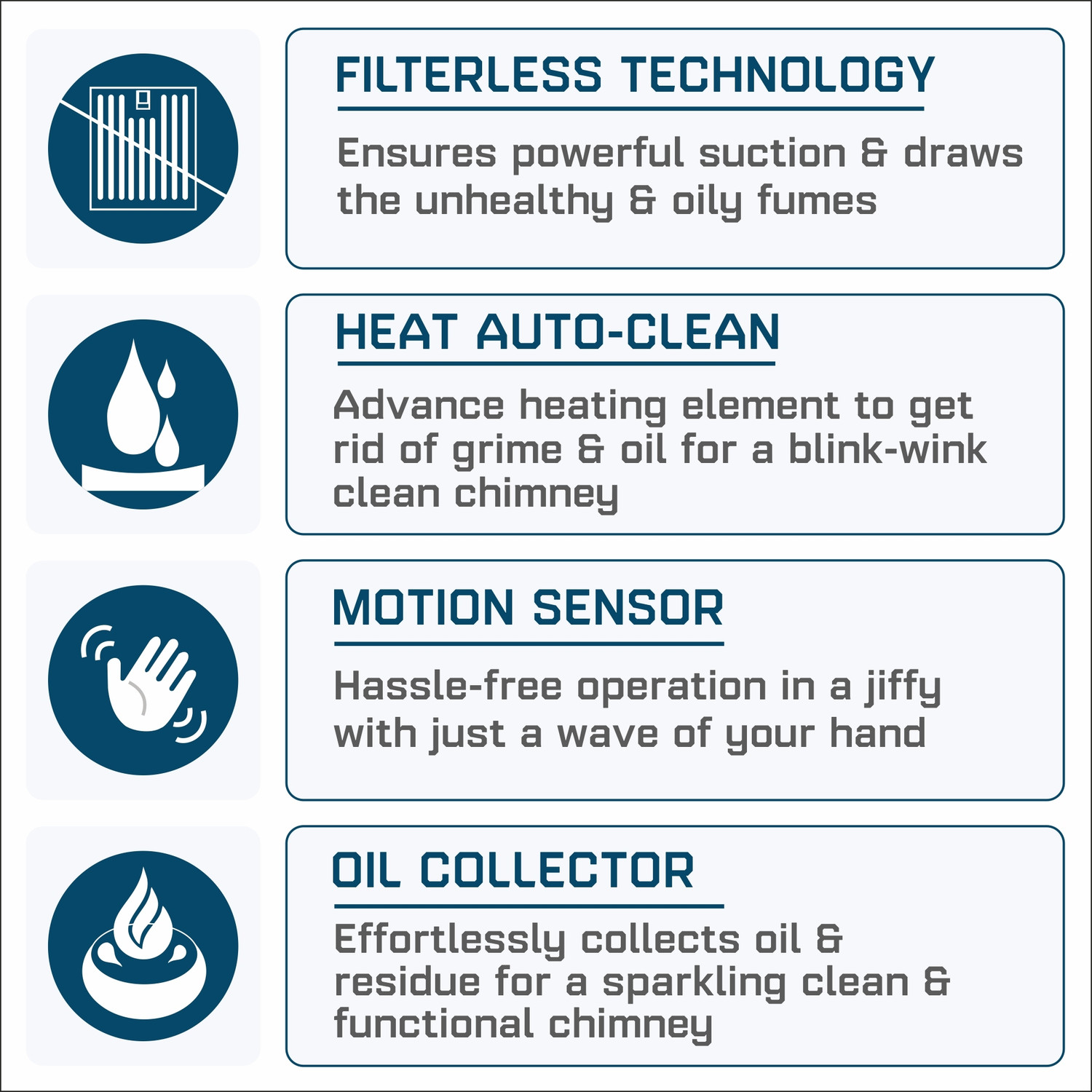 Image of Elica EFL 3V 751 BLDC HOOD HAC LTW MS NERO Auto Clean Wall Mounted Black 1500 CMH Chimney