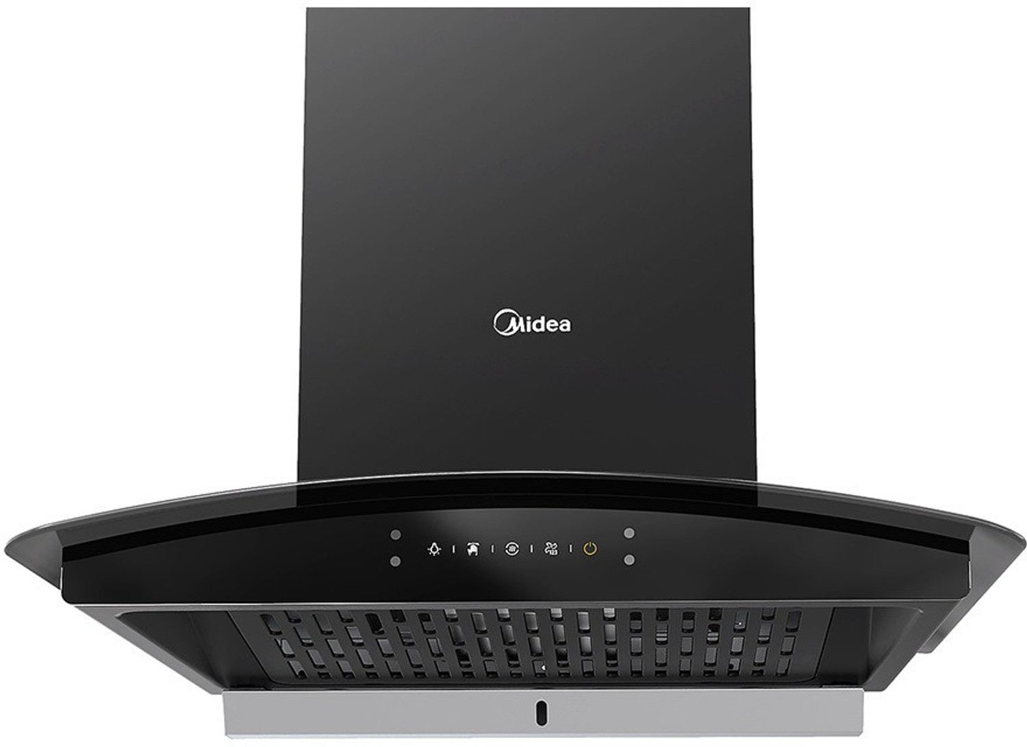 Image of Midea 60V11 Auto Clean Wall Mounted Black 1250 CMH Chimney