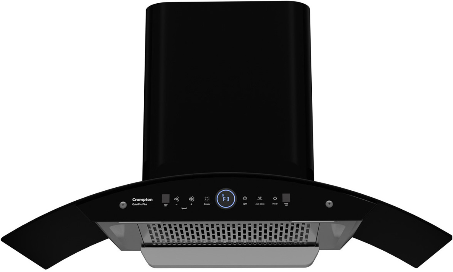 Image of Crompton CHD-QPPC90FLE-IND Auto Clean Wall Mounted Black 1660 CMH Chimney