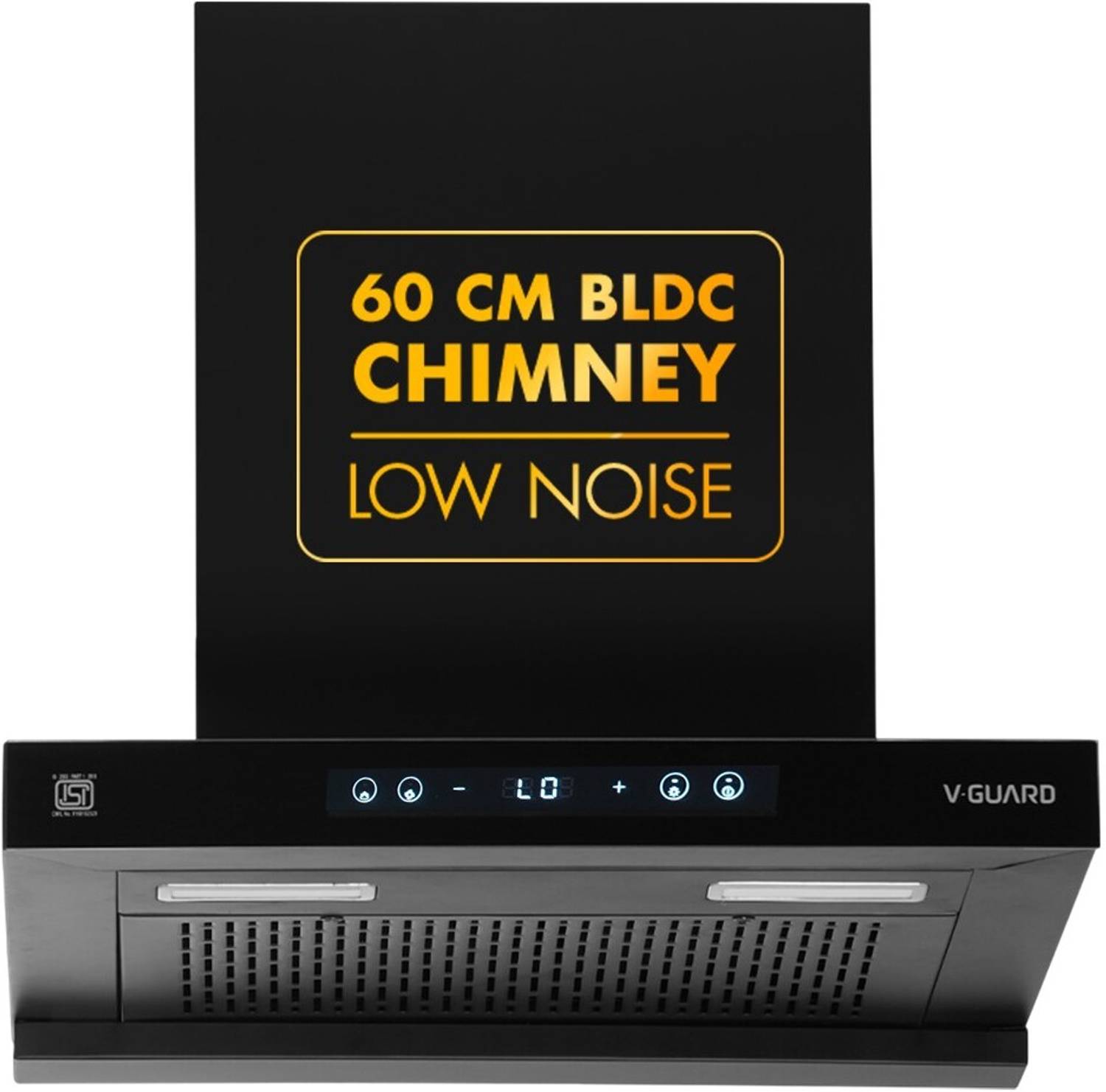 V-Guard BT 60 BLDC 60 cm 1500 CMH 60 cm Auto Clean Chimney