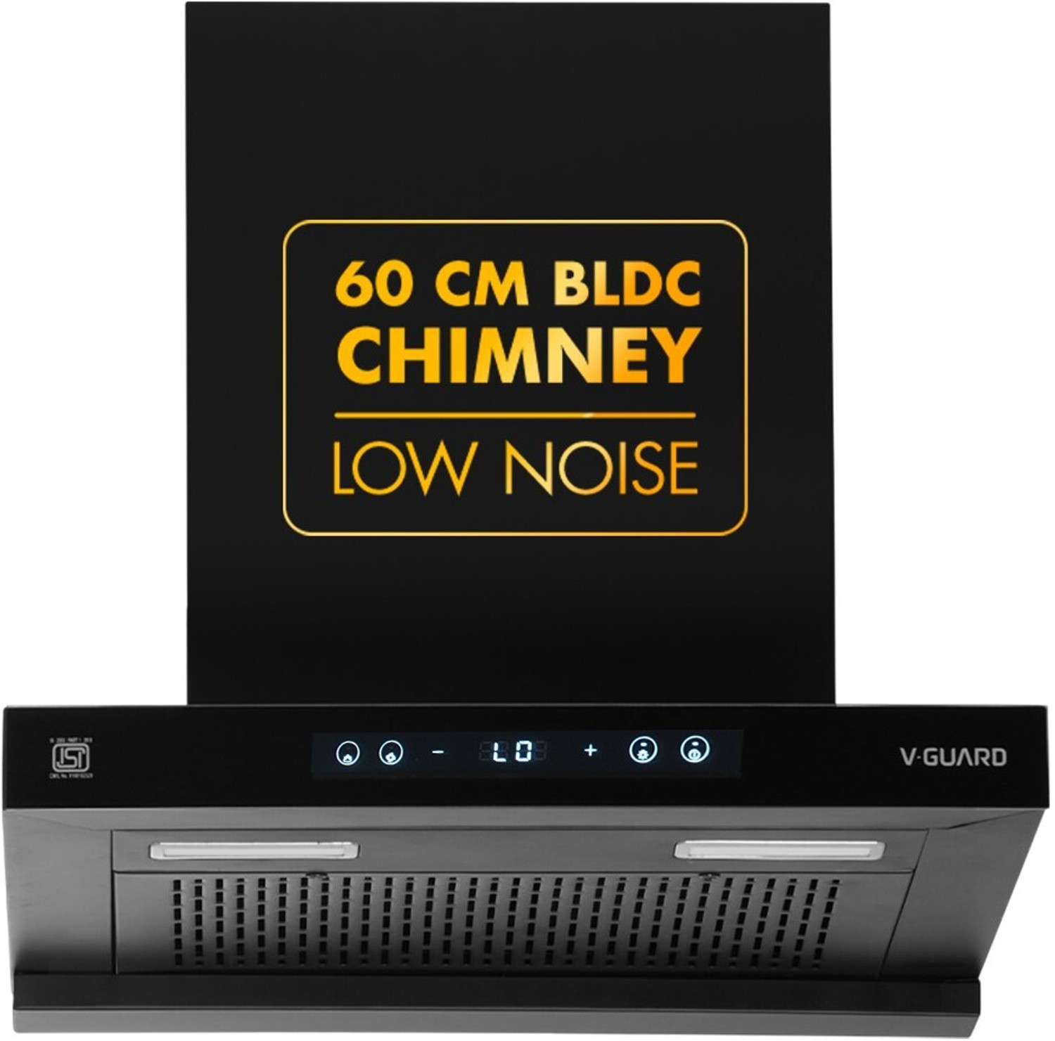 Image of V-Guard BT 60 BLDC 60 cm 1500 CMH 60 cm Auto Clean Chimney