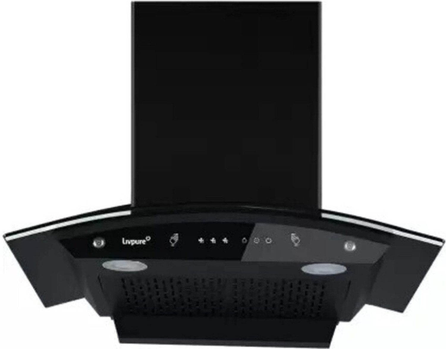 Image of LIVPURE LIV-SWIRL-90-FL-HAC 1400 CMH 90 cm Auto Clean Chimney