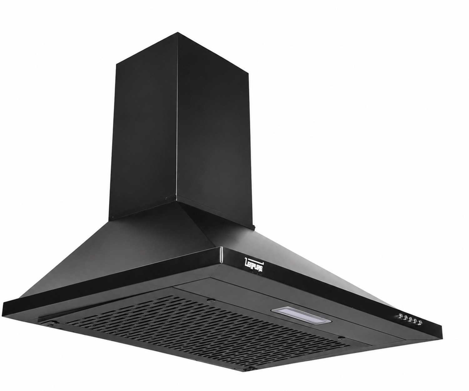 Image of AQUALYT Nova Hood Pyramid Shape 1250 CMH 60 cm Filterless Push Button Powerful Suction With Led Light Low Noise Chimney