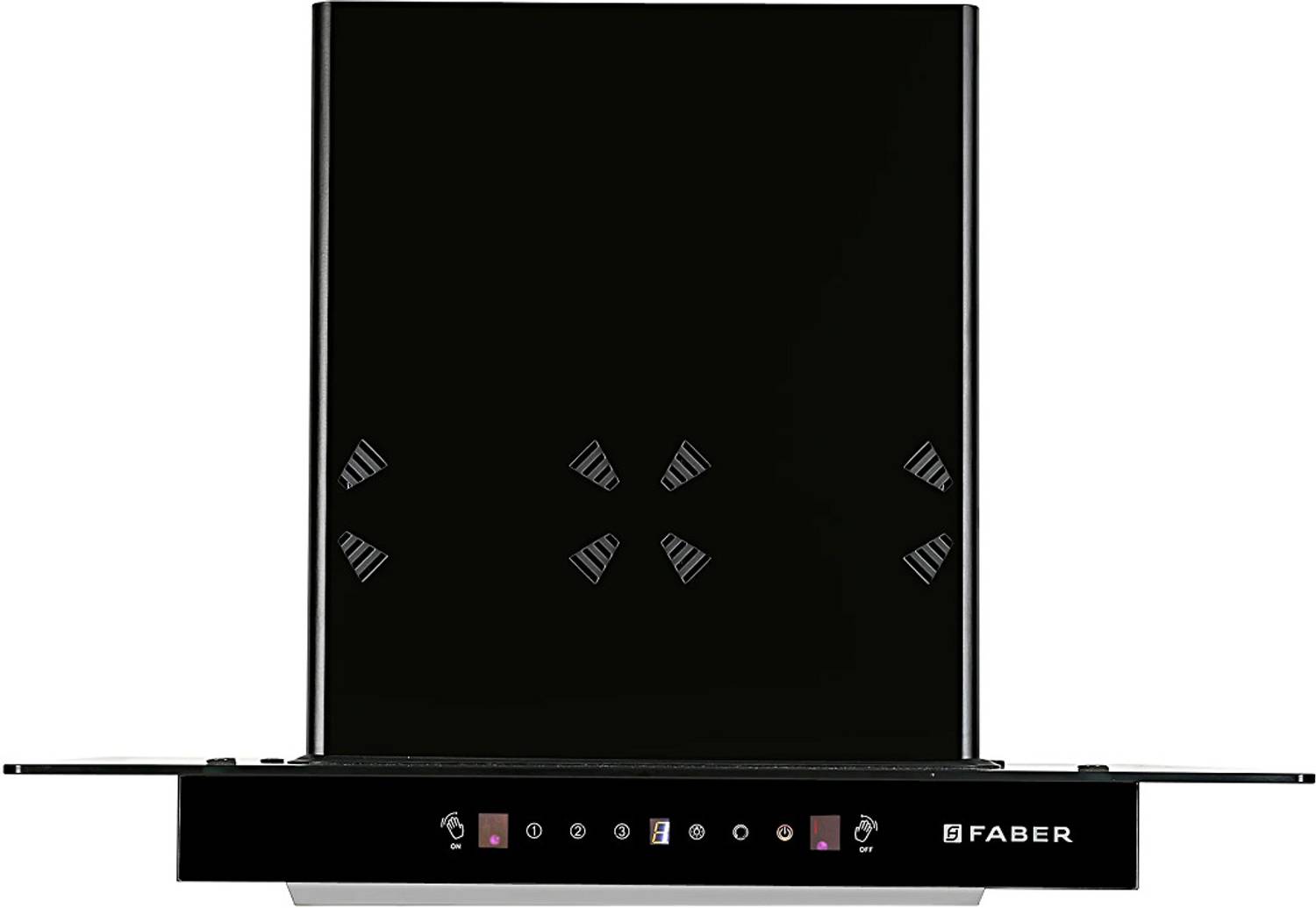 FABER HOOD VENUS 3D PLUS HC SC BK BF 60 Auto Clean Wall Mounted