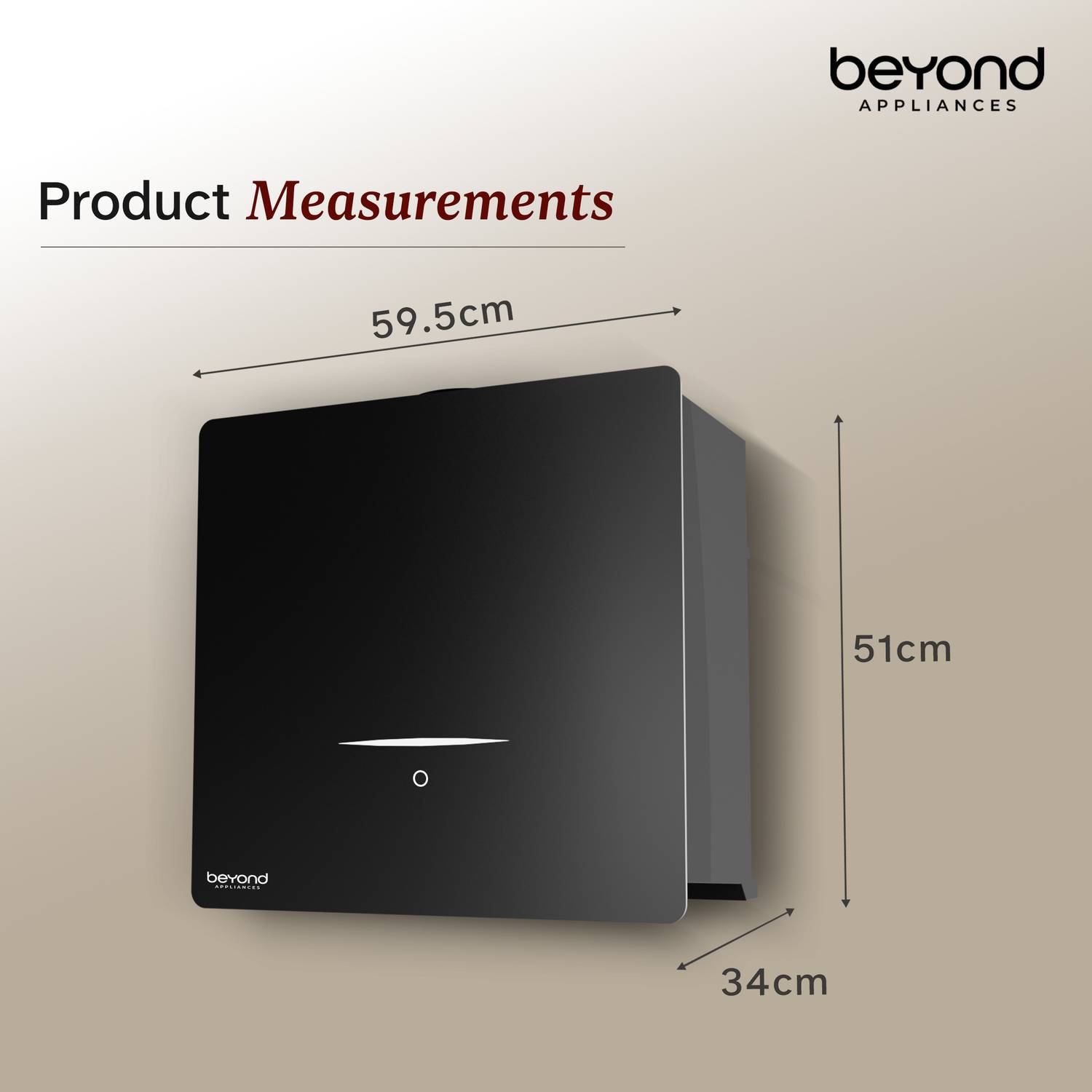 Beyond Cube Plug and Play Chimney 1400 CMH 60 cm - Image 3