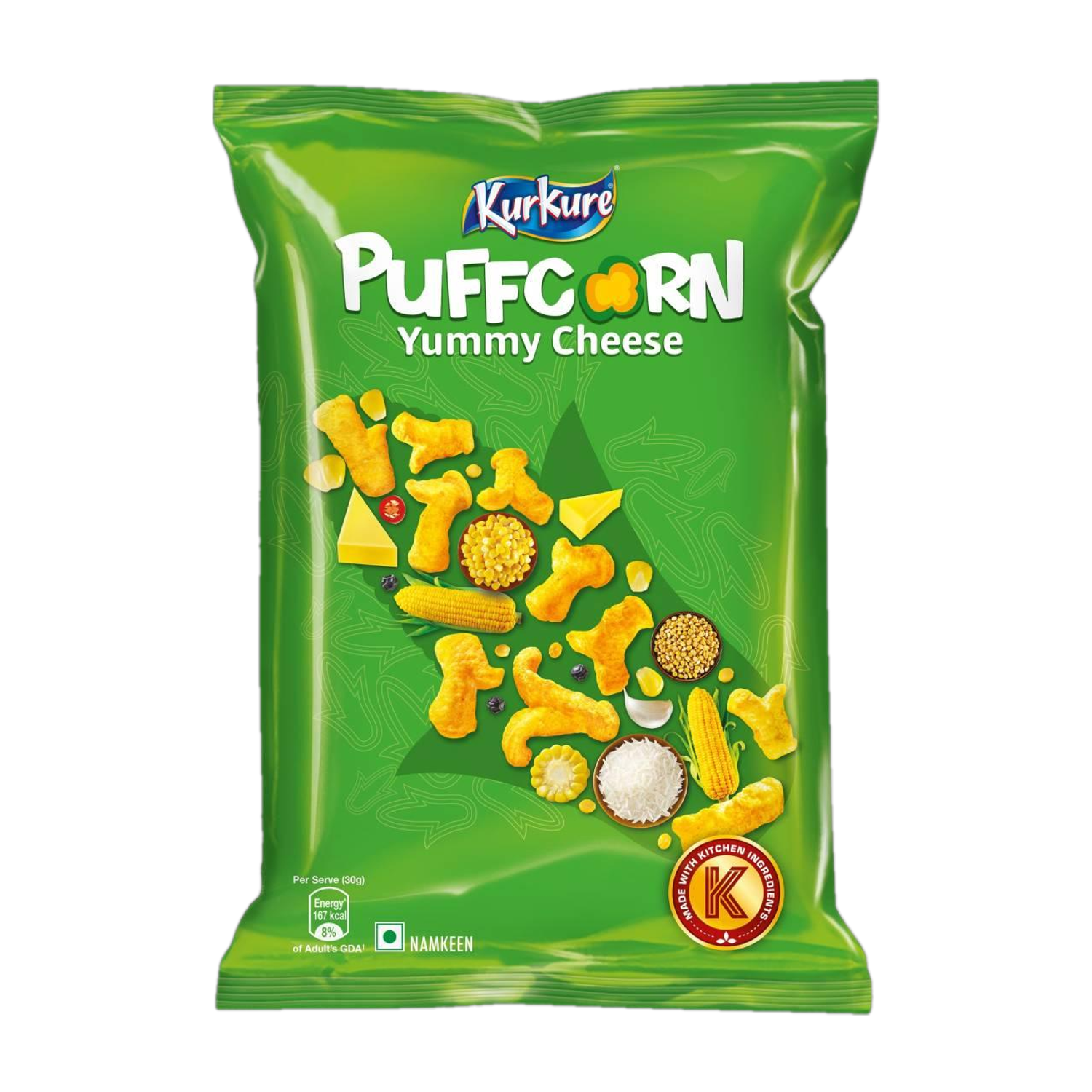 Image of KURKURE Yummy Cheese Puffcorn
