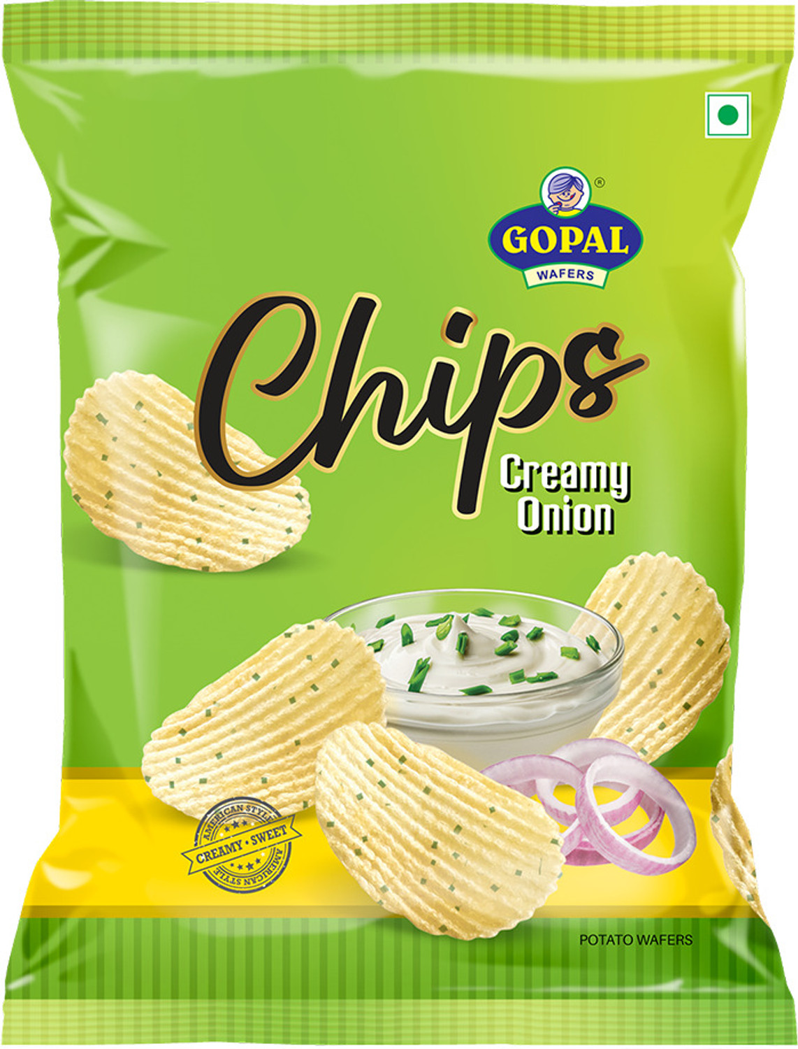 Image of Gopal Wafers Creamy Onion Chips