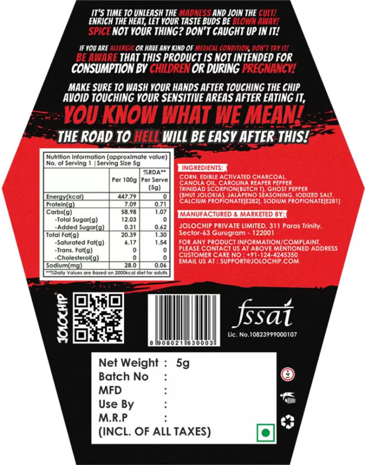 Image of JOLOCHIP Hottest CHIP Madness - Last CHIP Challenge (Pack of 2) Chips