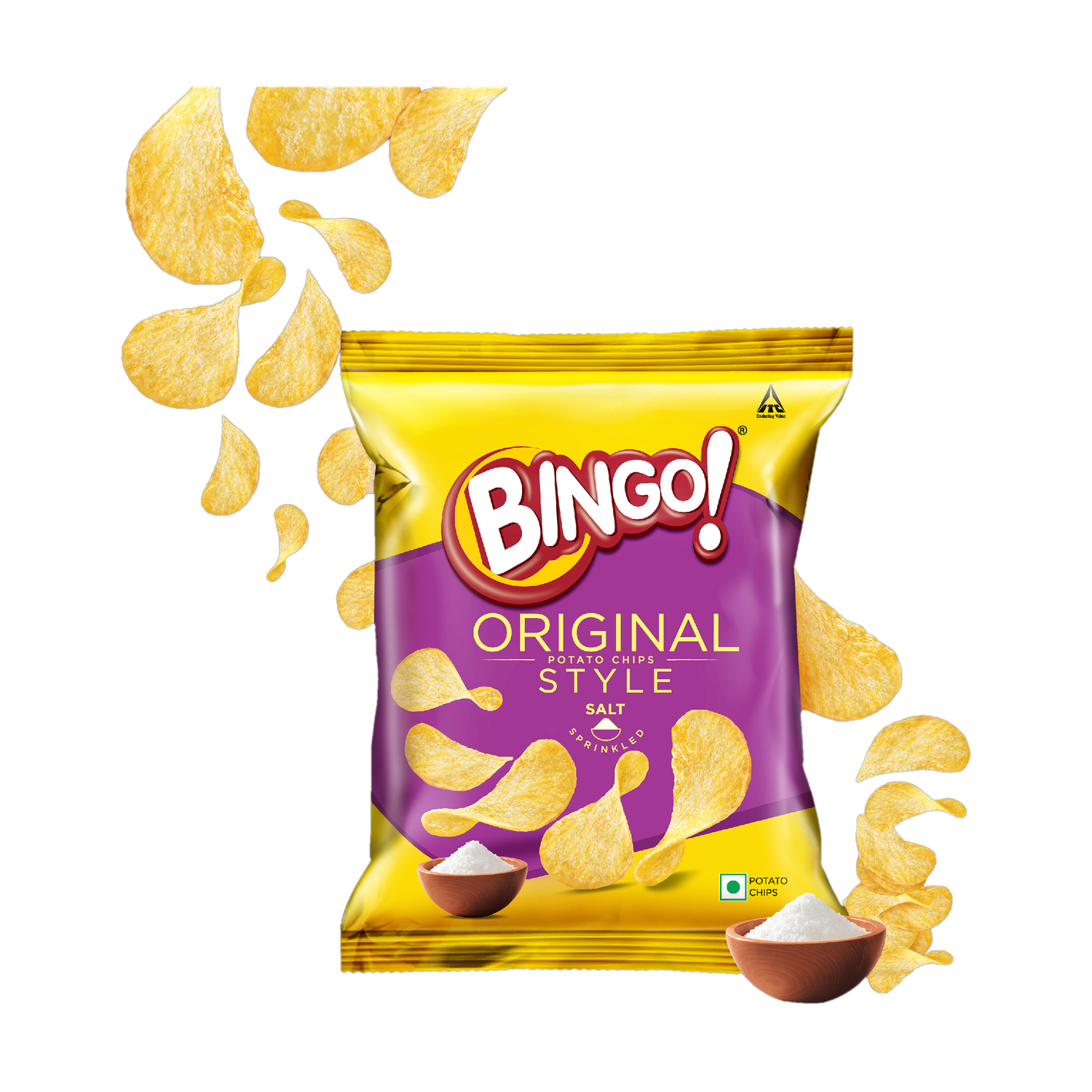 Bingo Salt Sprinkled Potato Chips