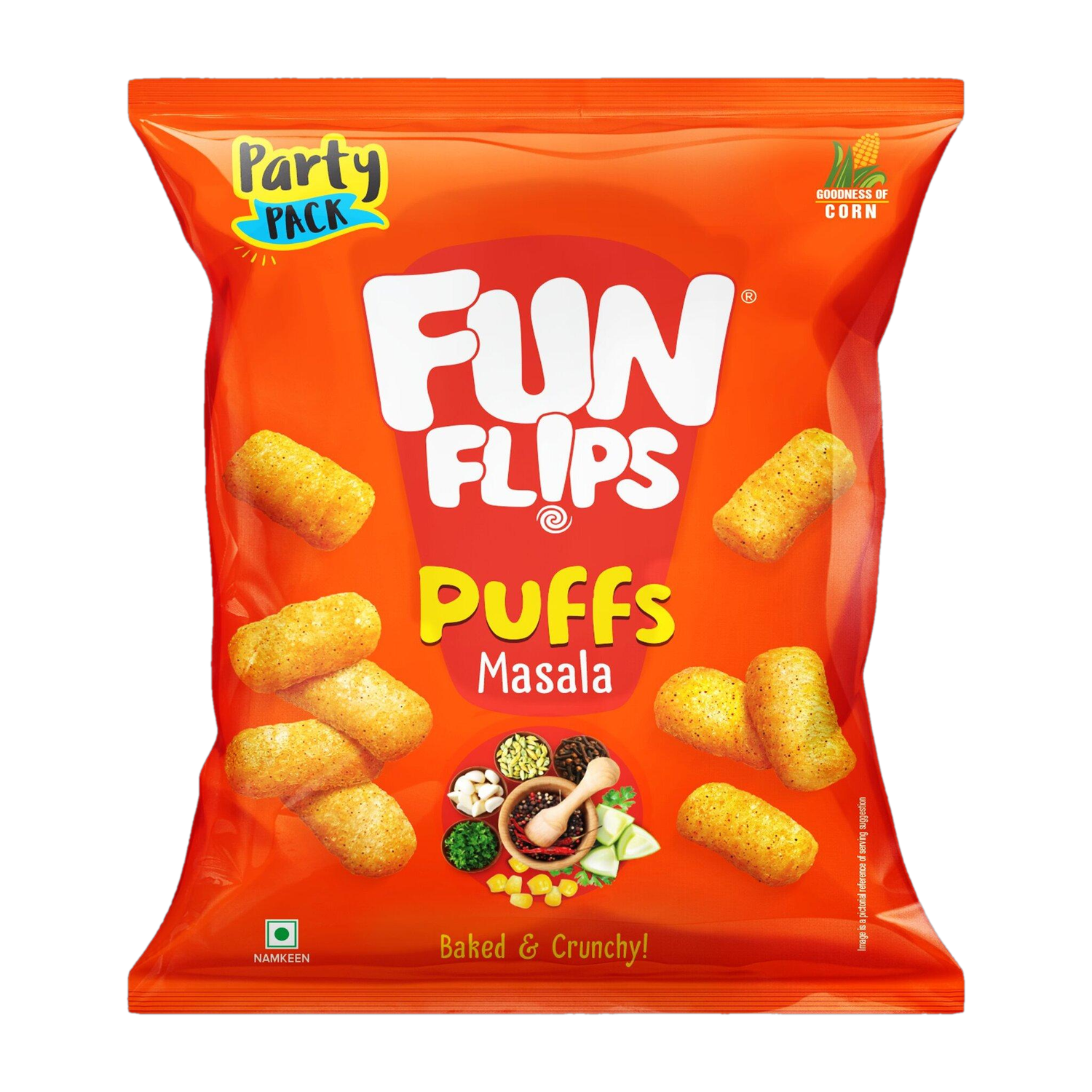 Image of Fun Flips Masala Puffcorn