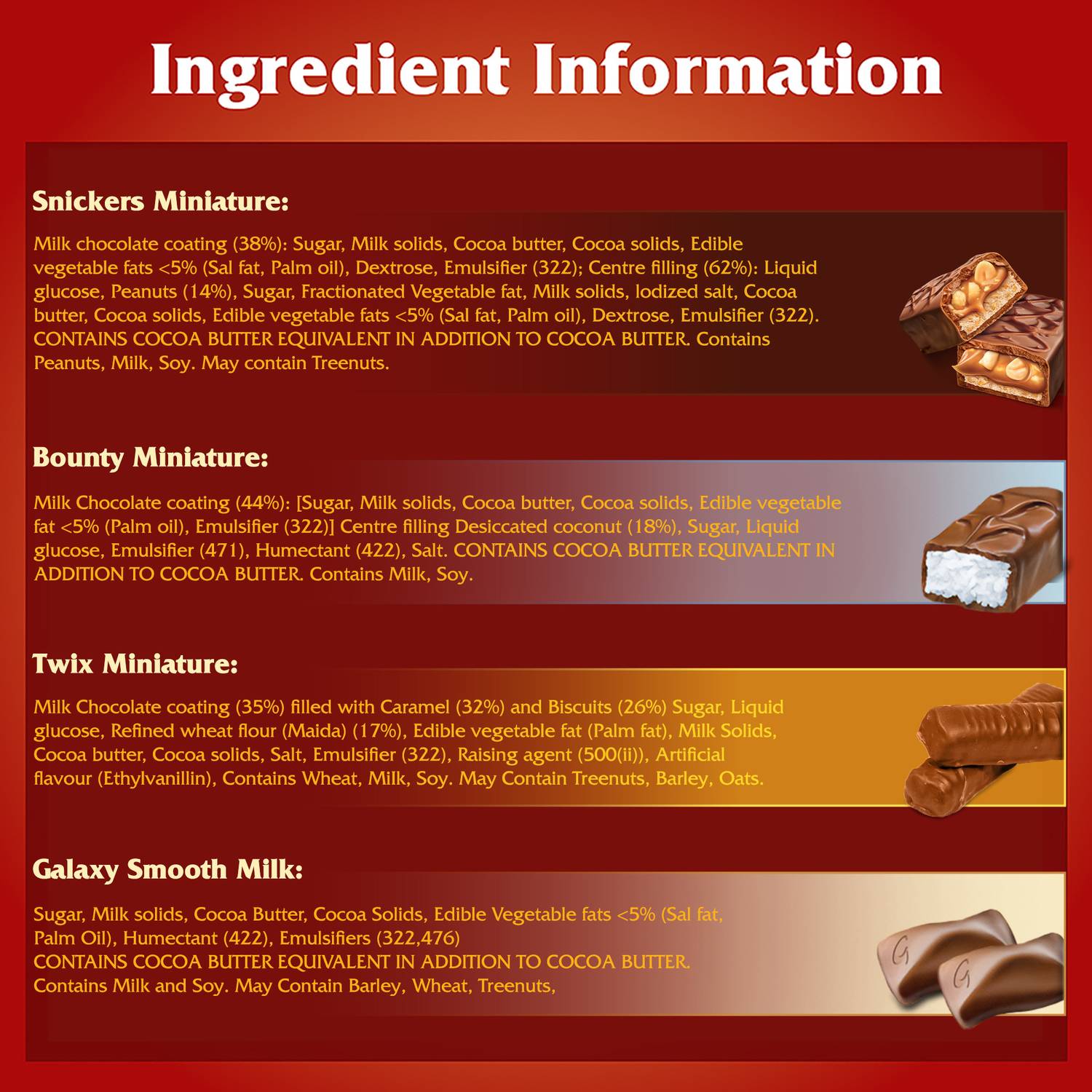 Snickers Mixed Minis Chocolate Tin 195.5g - Image 4