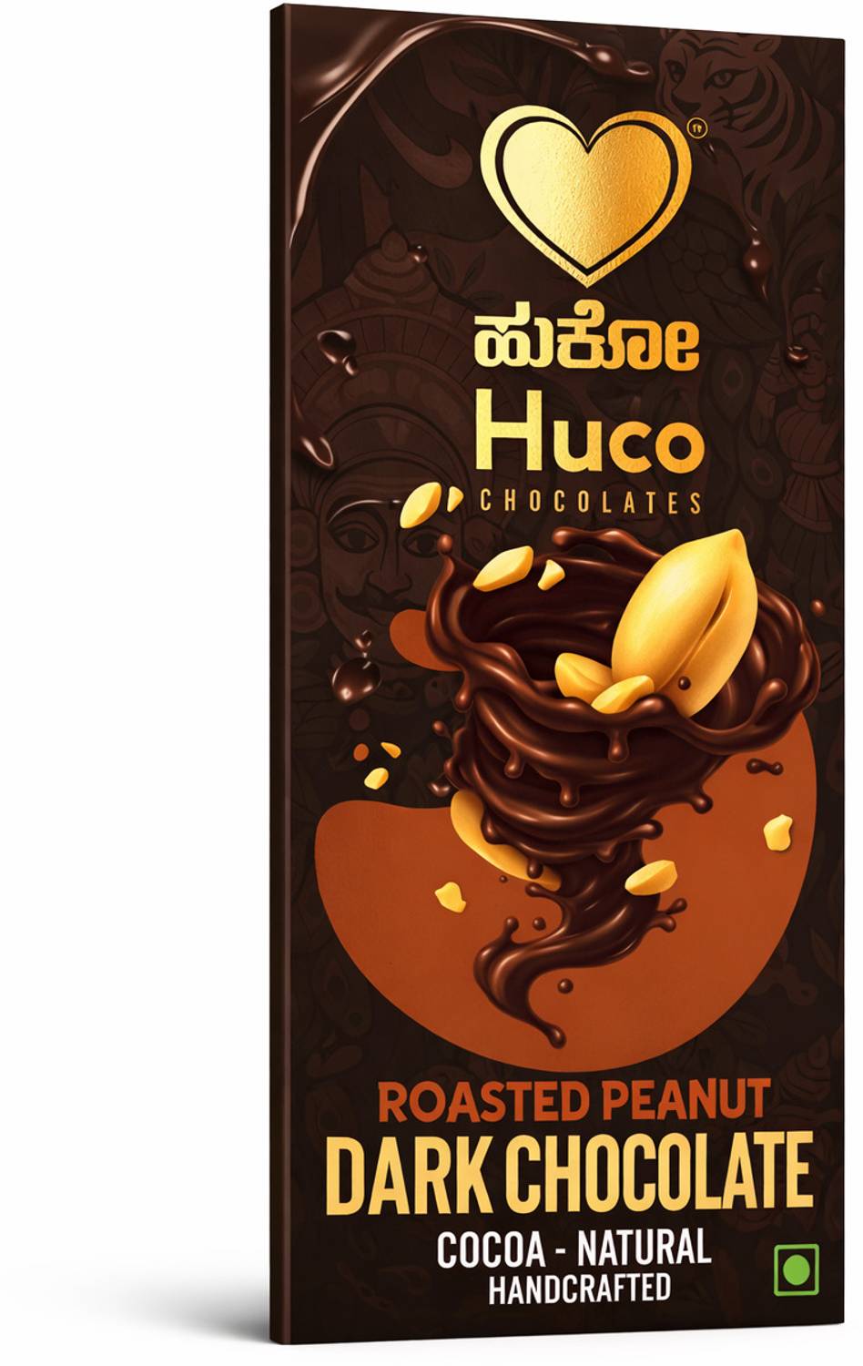 Huco Chocolates Huco Roasted Peanut Chocolate Bars Rs. 174 - Flipkart