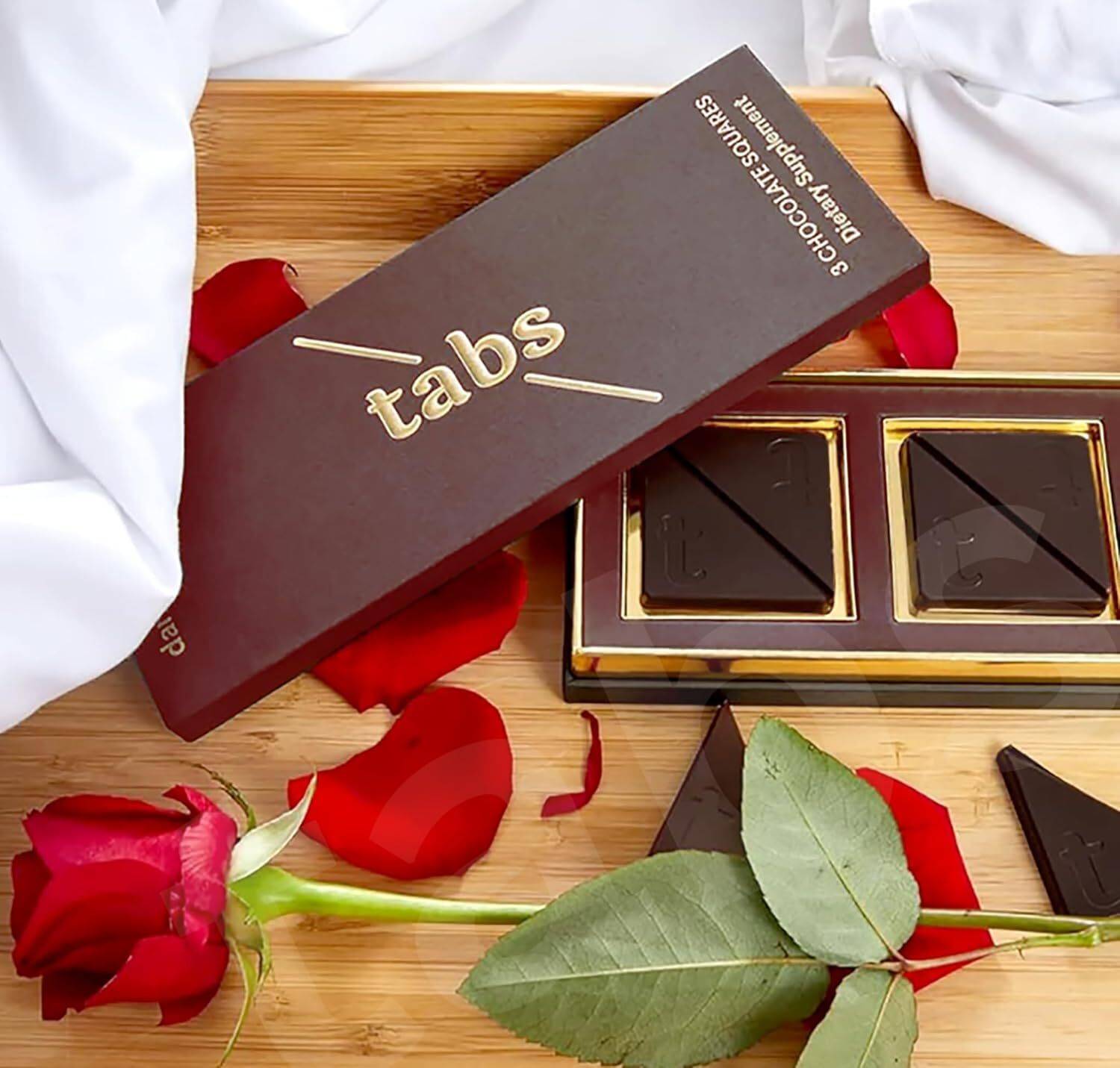 TABS Chocolate for Couples |for Velentine Men & Women Bar