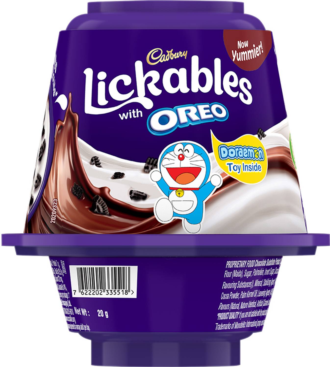 Cadbury Dairy Milk Lickables Chocolate with Oreo Chunks Fudges