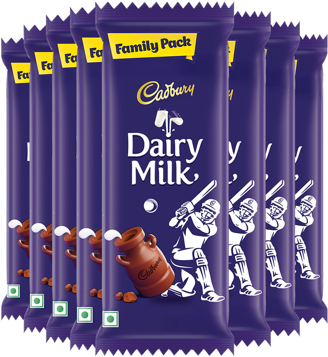 Image of Cadbury Dairy Milk Family Cricket Pack Chocolate Bars