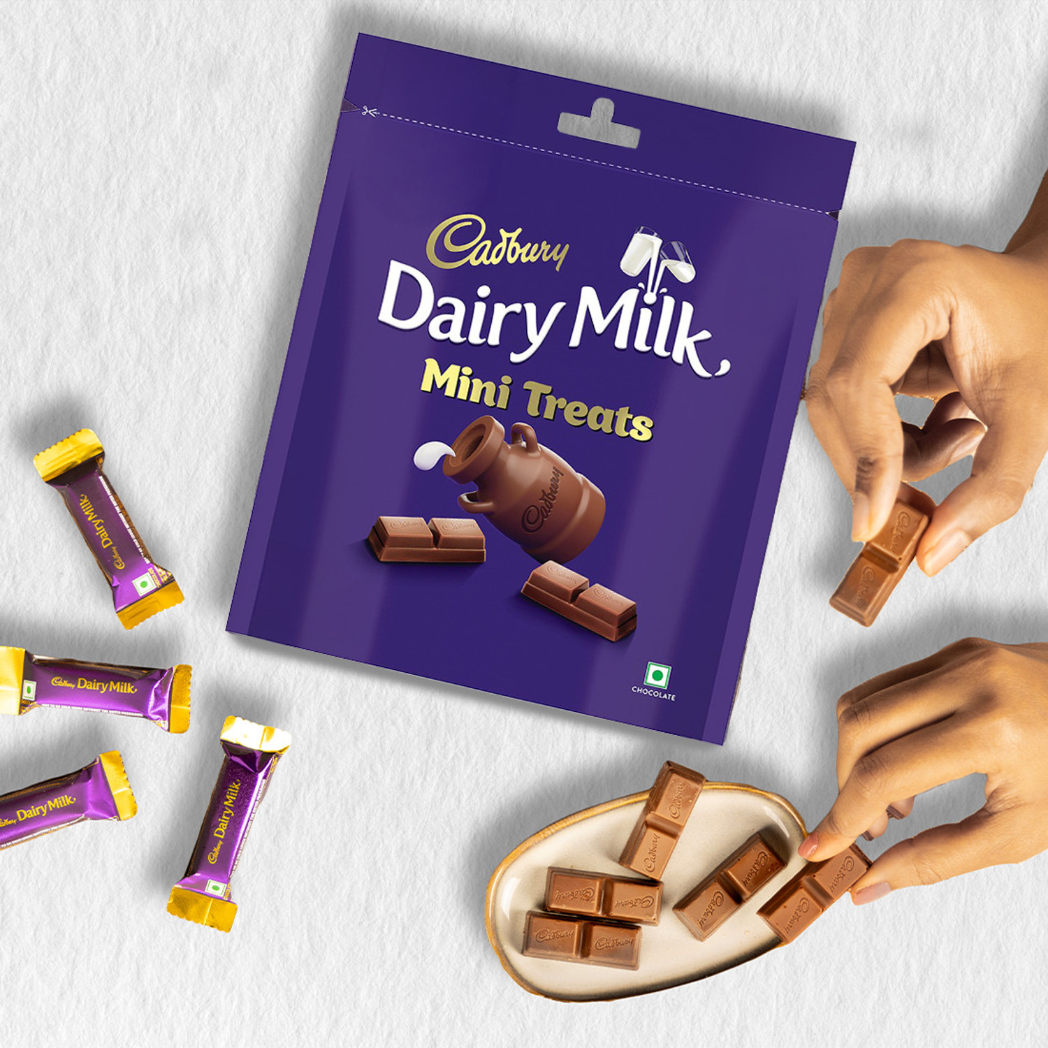 Image of Cadbury Dairy Milk Mini Treats Chocolate Bar