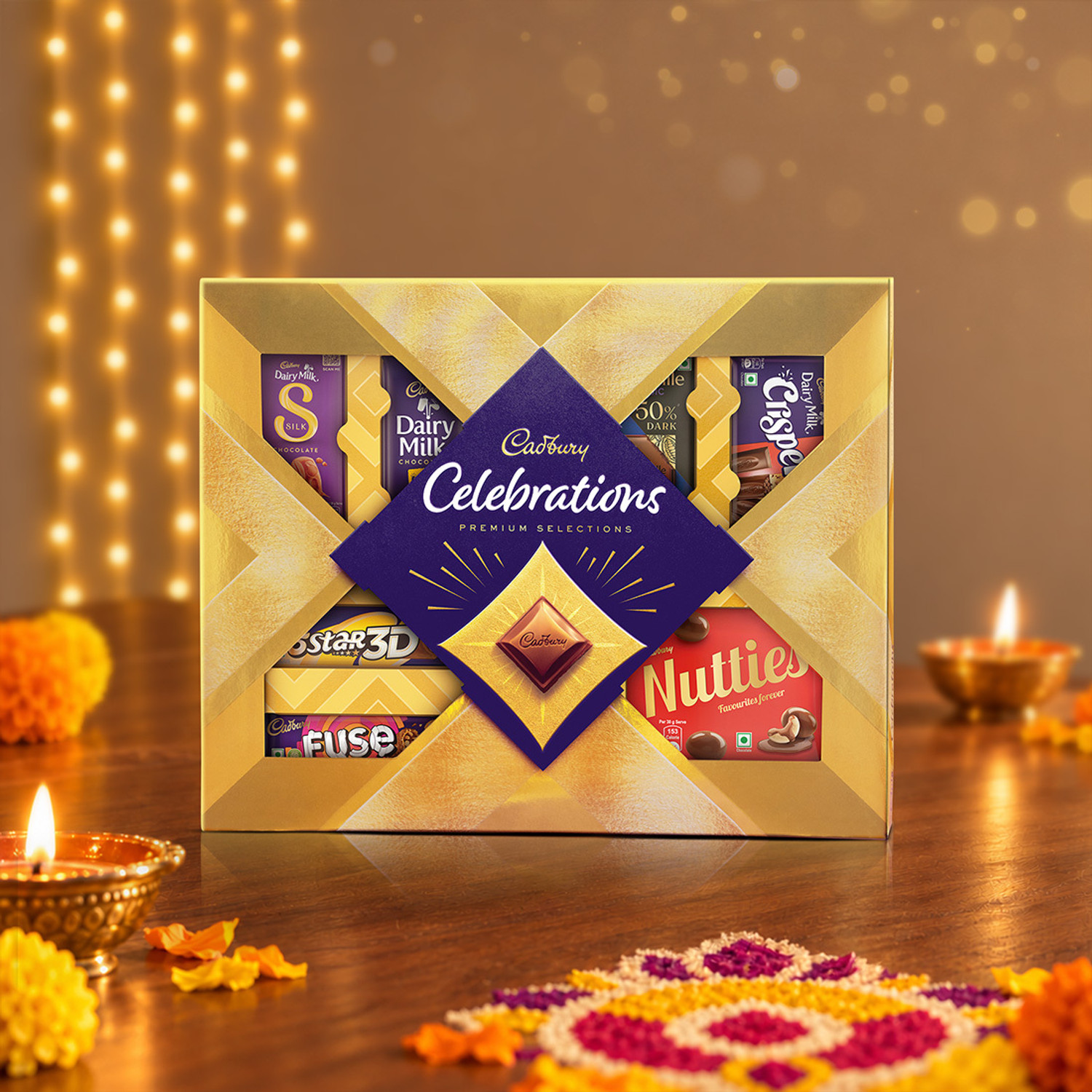 Image of Cadbury Celebrations Premium Selections Assorted Chocolate Bar Gift Pack