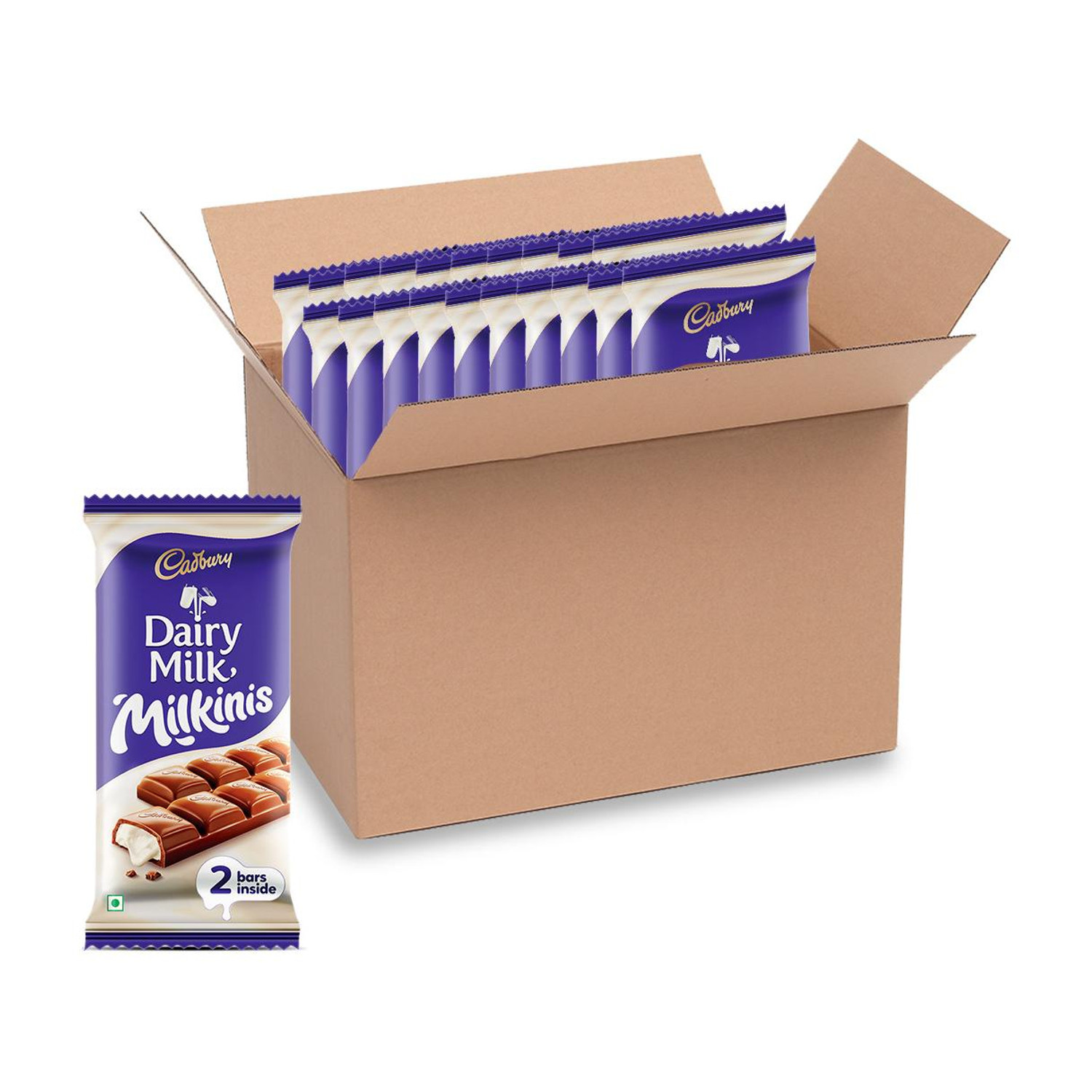 Image of Cadbury Dairy Milk Milkinis Chocolate Bar