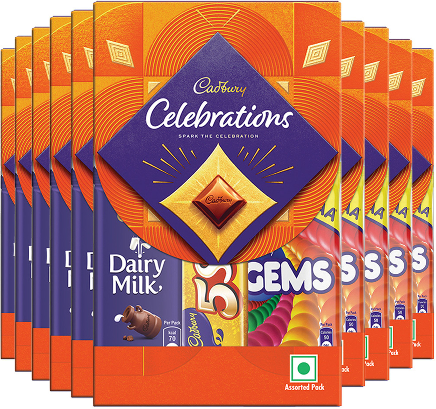 Image of Cadbury Celebrations Assorted Chocolate Bar Gift Pack