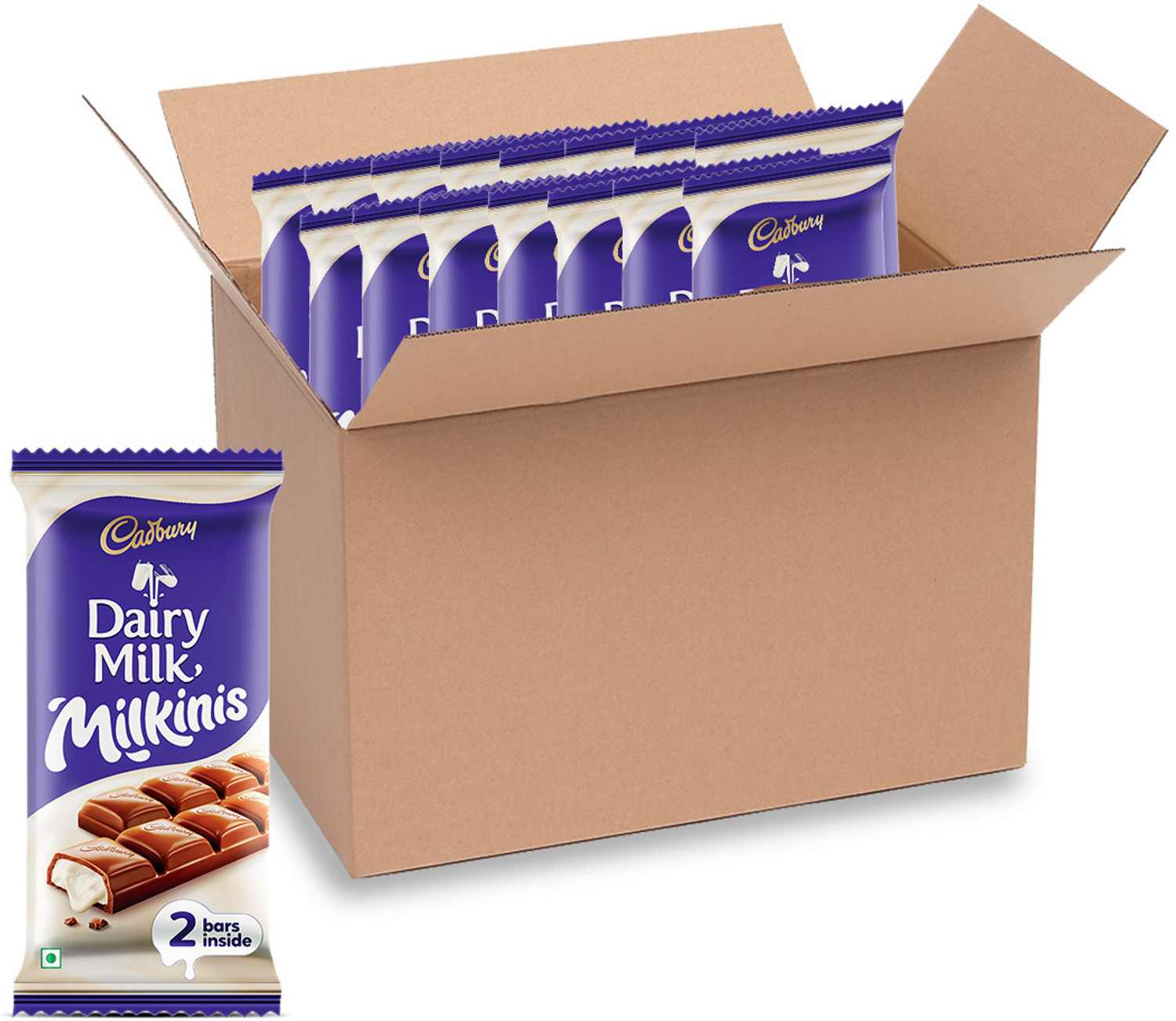 Image of Cadbury Dairy Milk Milkinis Chocolate Bar