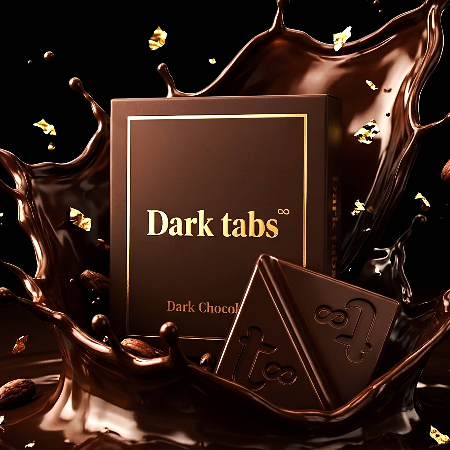 Dark Tabs Chocolate for Romance Gift Pack