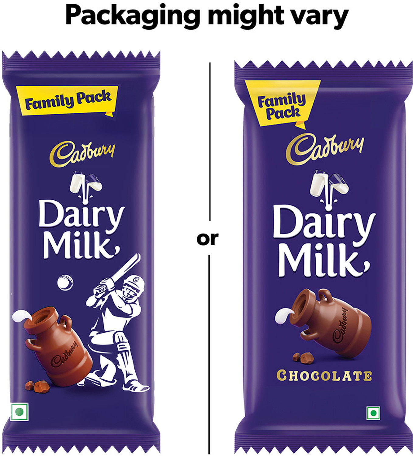 Image of Cadbury Dairy Milk Family Cricket Pack Chocolate Bars