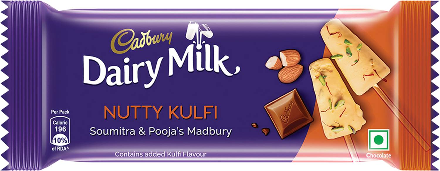 Cadbury Nutty Kulfi Madbury Chocolate Bar Bar