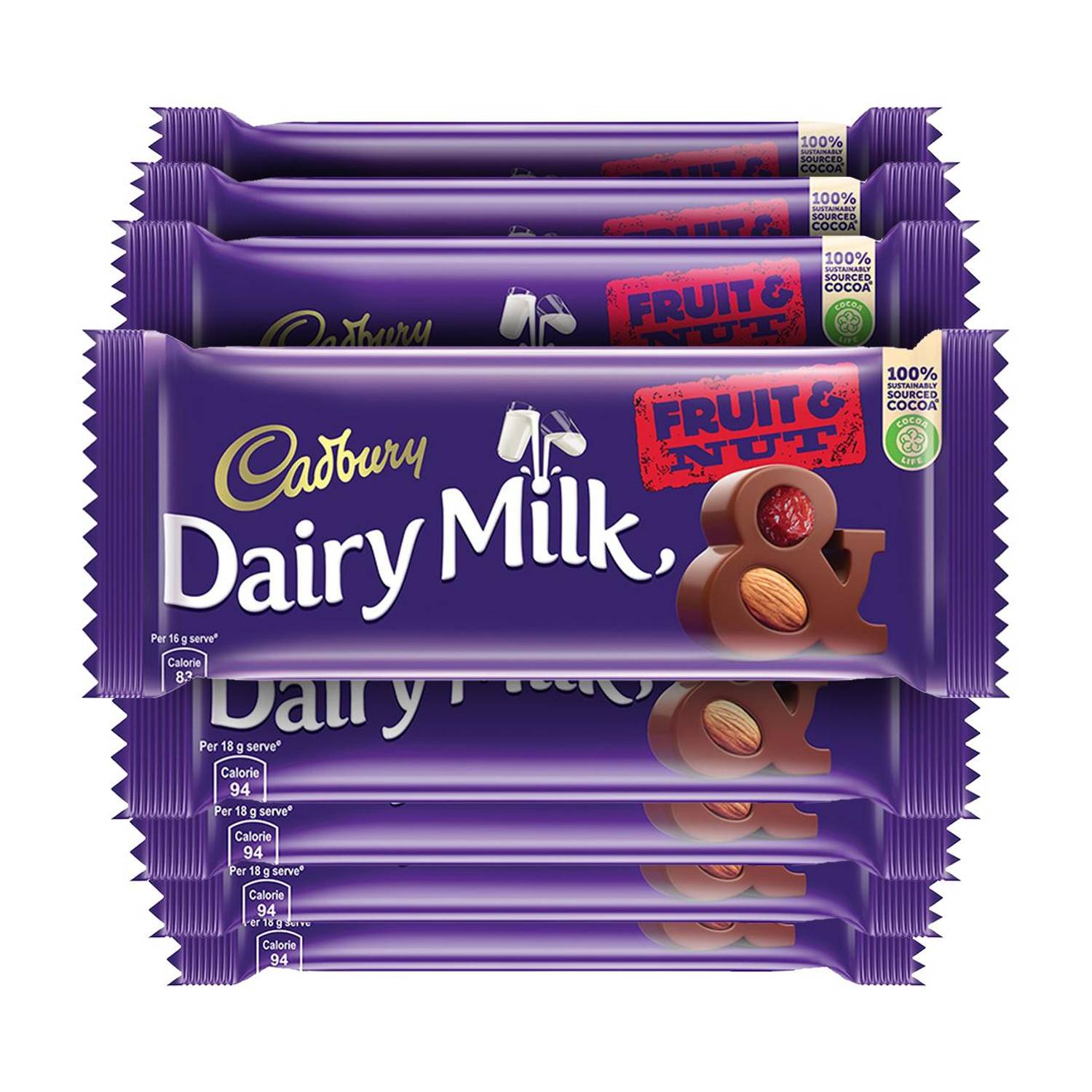 Cadbury Dairy Milk Fruit & Nut Chocolate Bar