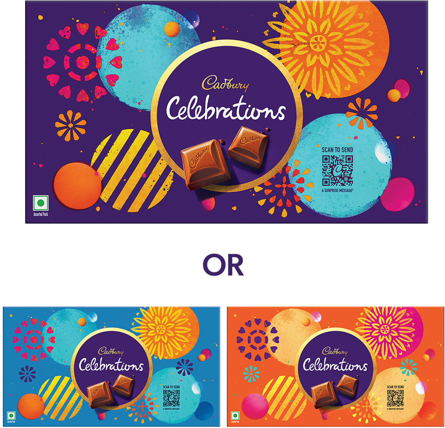 Image of Cadbury Celebrations Assorted Chocolate Gift Pack Bar Gift Pack