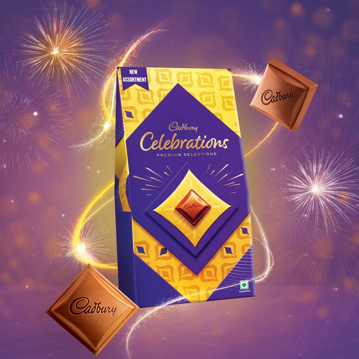 Image of Cadbury Celebrations Premium Selections Chocolate Pack Bars