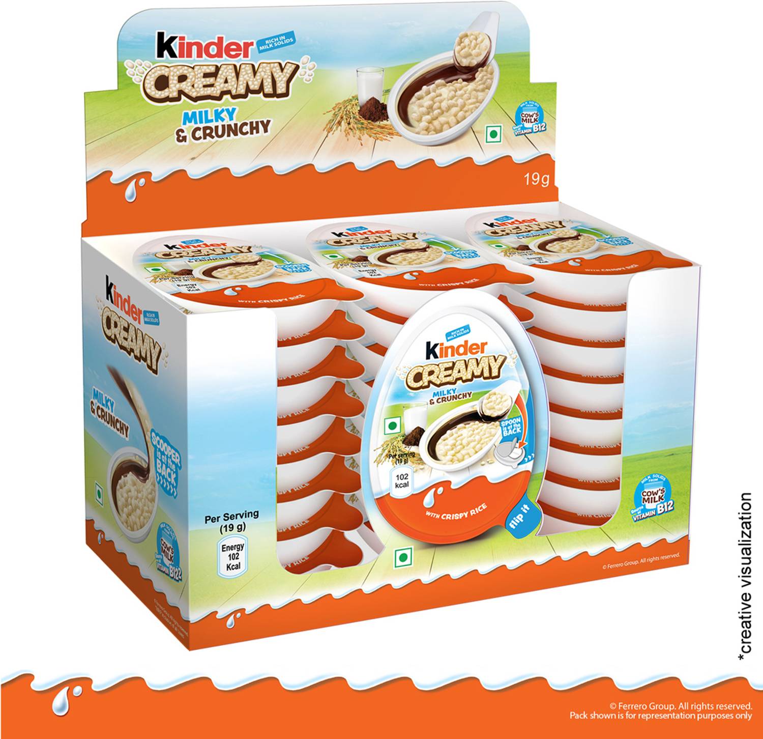Kinder Creamy Bites (24 x 19 g)