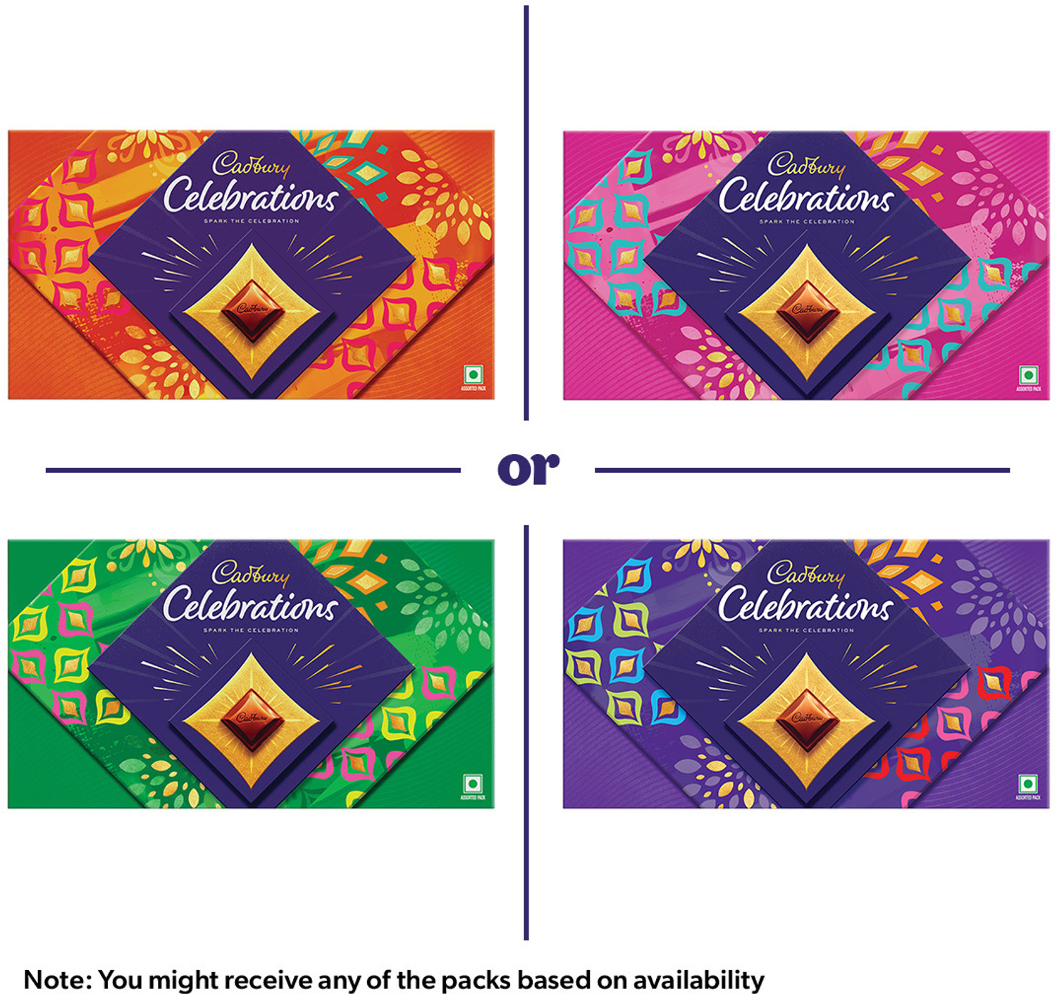 Image of Cadbury Celebrations Assorted Chocolate Gift Pack Bar Gift Pack