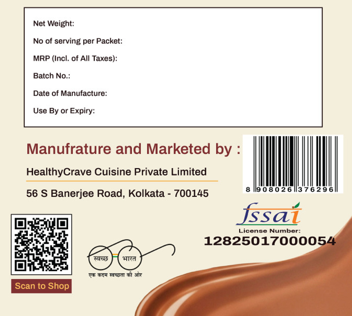 Image of HEALTHY CRAVE CUISINE Choco Delight Nutri Bite - Sugar-Free Chocolate with Dry Fruits Bites (100 g)