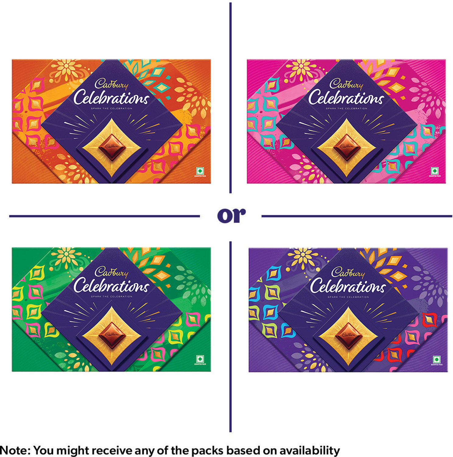 Image of Cadbury Celebrations Assorted Chocolate Gift Pack Bars