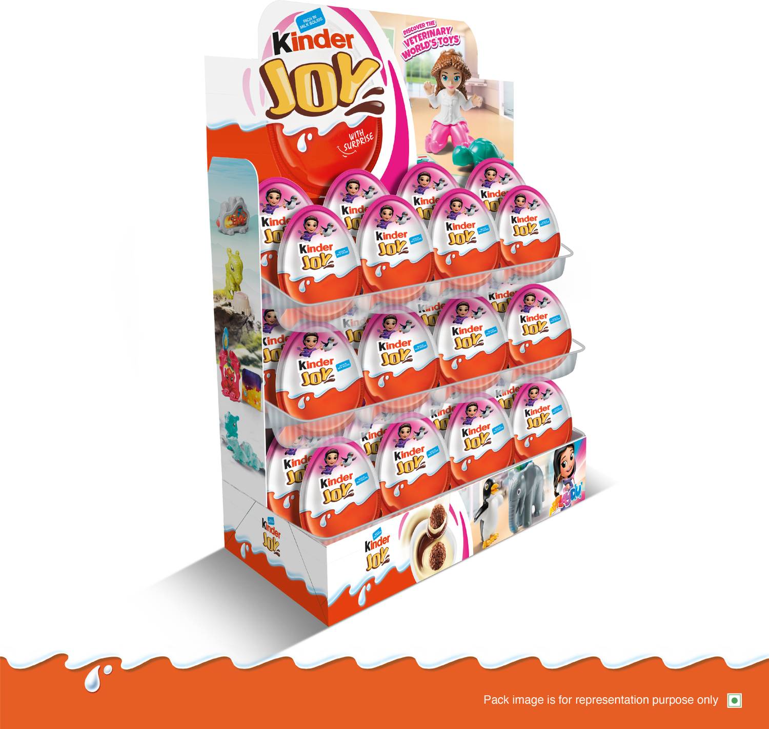 Kinder JOY Pink Bites (24 x 20 g)