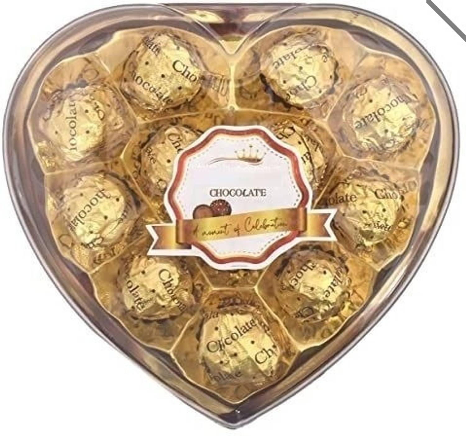 A-ONE GROCERY T12 Premium Chocolate Box for Valentine’s Day Gifting Truffles Gift Pack
