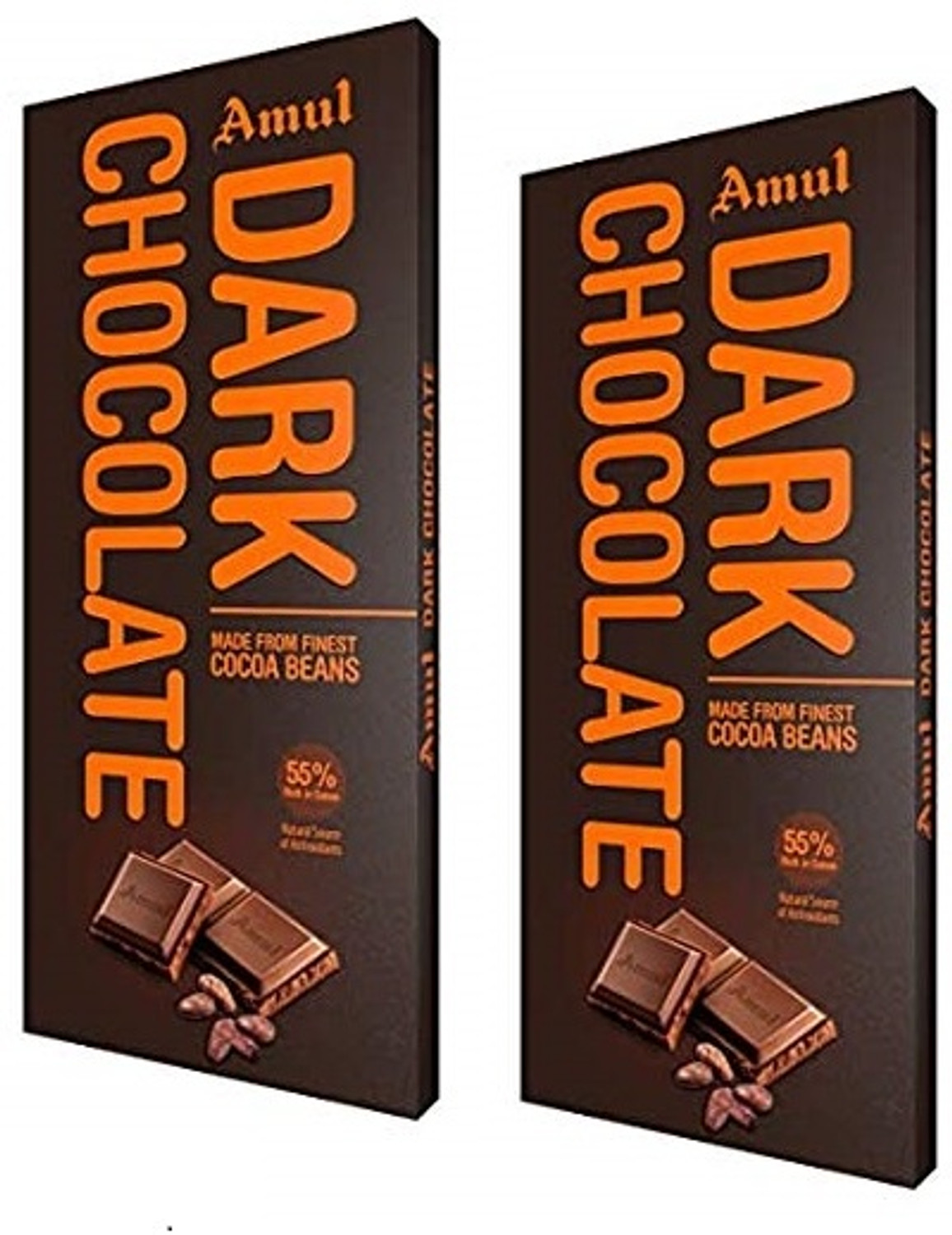 Image of Amul DARK CHOCOLATE 55% RICH IN COCOA Bar Gift Pack