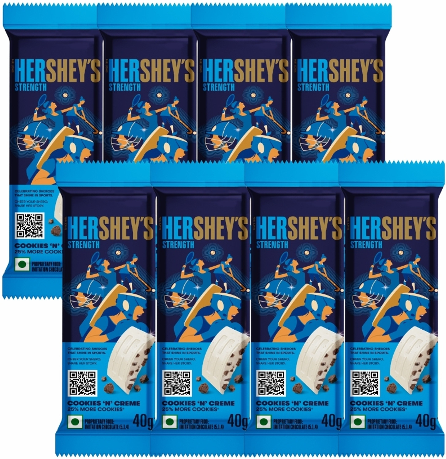 Image of HERSHEY'S Cookies 'N' Creme Bar