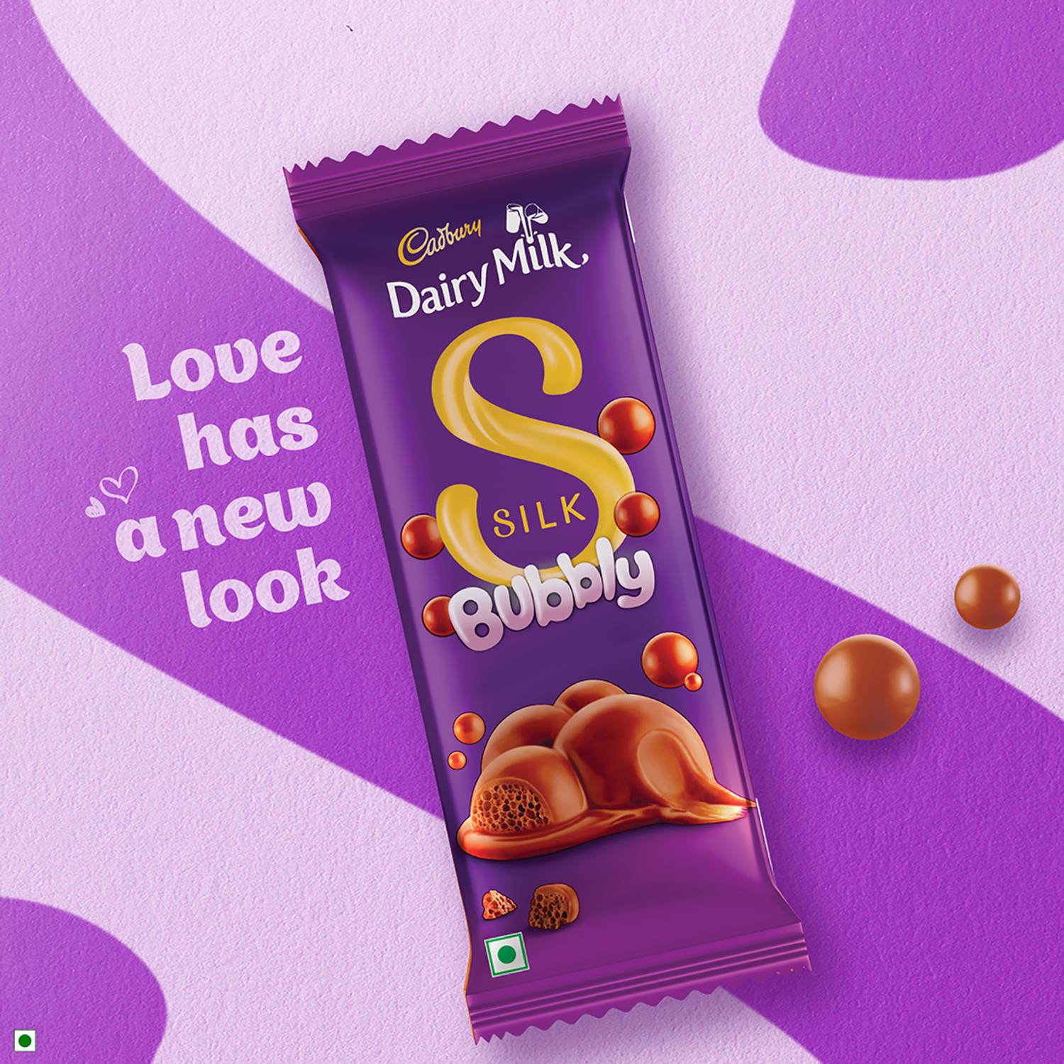 Cadbury Dairy Milk Silk Bubbly 336g Pack of 3 · 112 g (336 g total) - Image 3