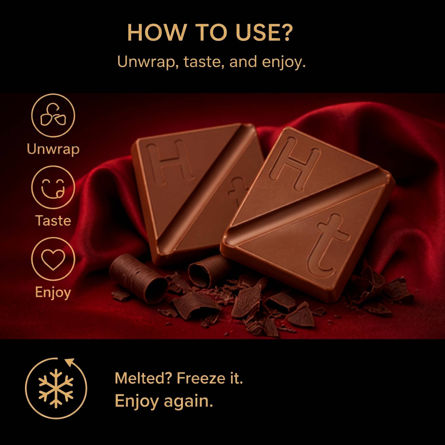 Honey Tabs Dark Chocolate for Couples - Image 5