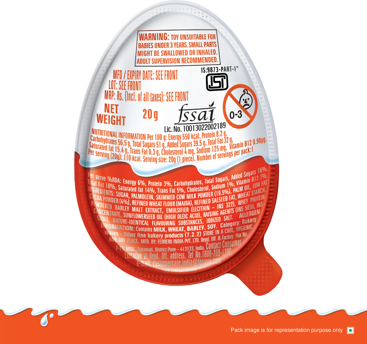 Image of Kinder JOY Blue Bites