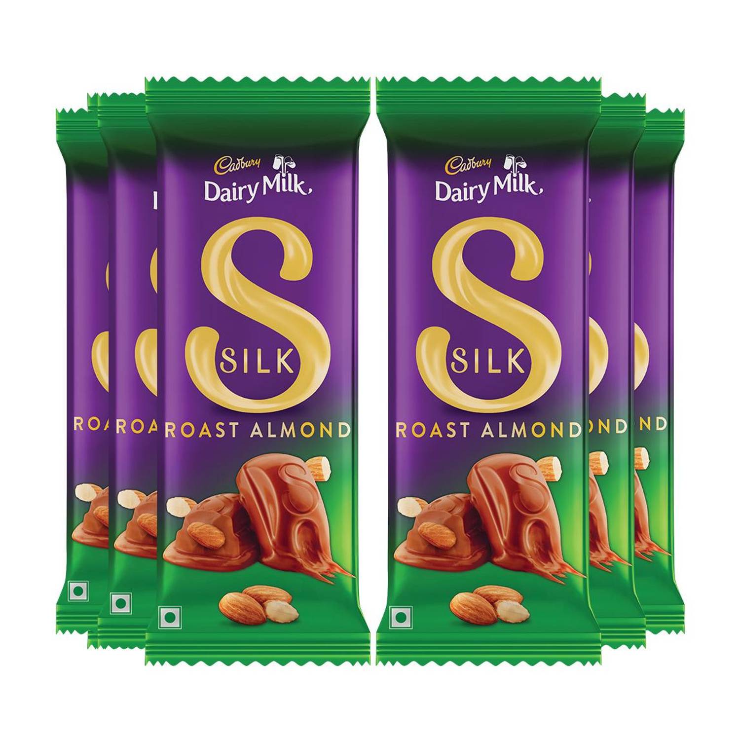 Cadbury Dairy Milk Silk Roast Almond Chocolate Bar Gift Pack