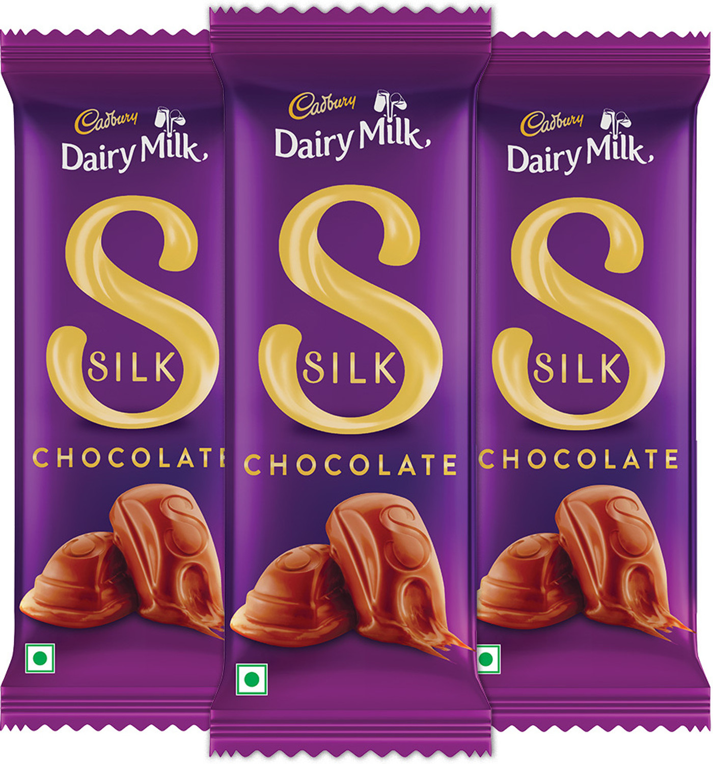 Image of Cadbury Dairy Milk Silk Chocolate Bars