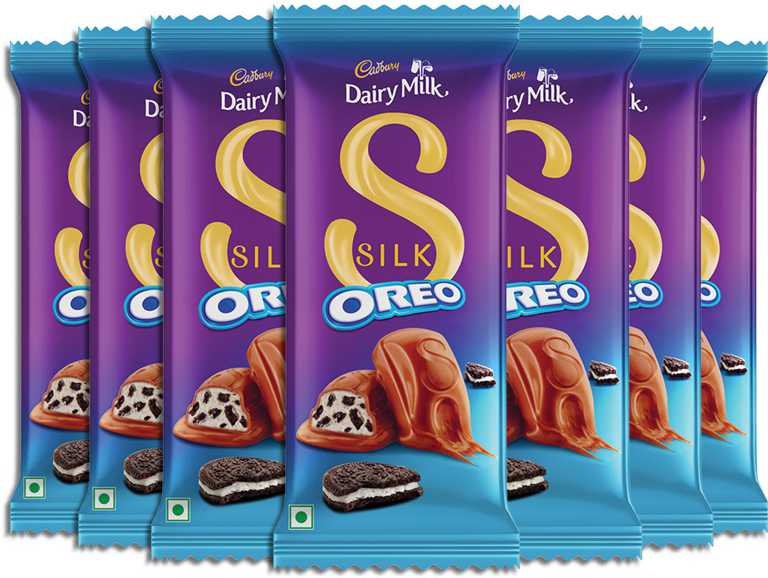 Image of Cadbury Dairy Milk Silk Oreo Chocolate Bars