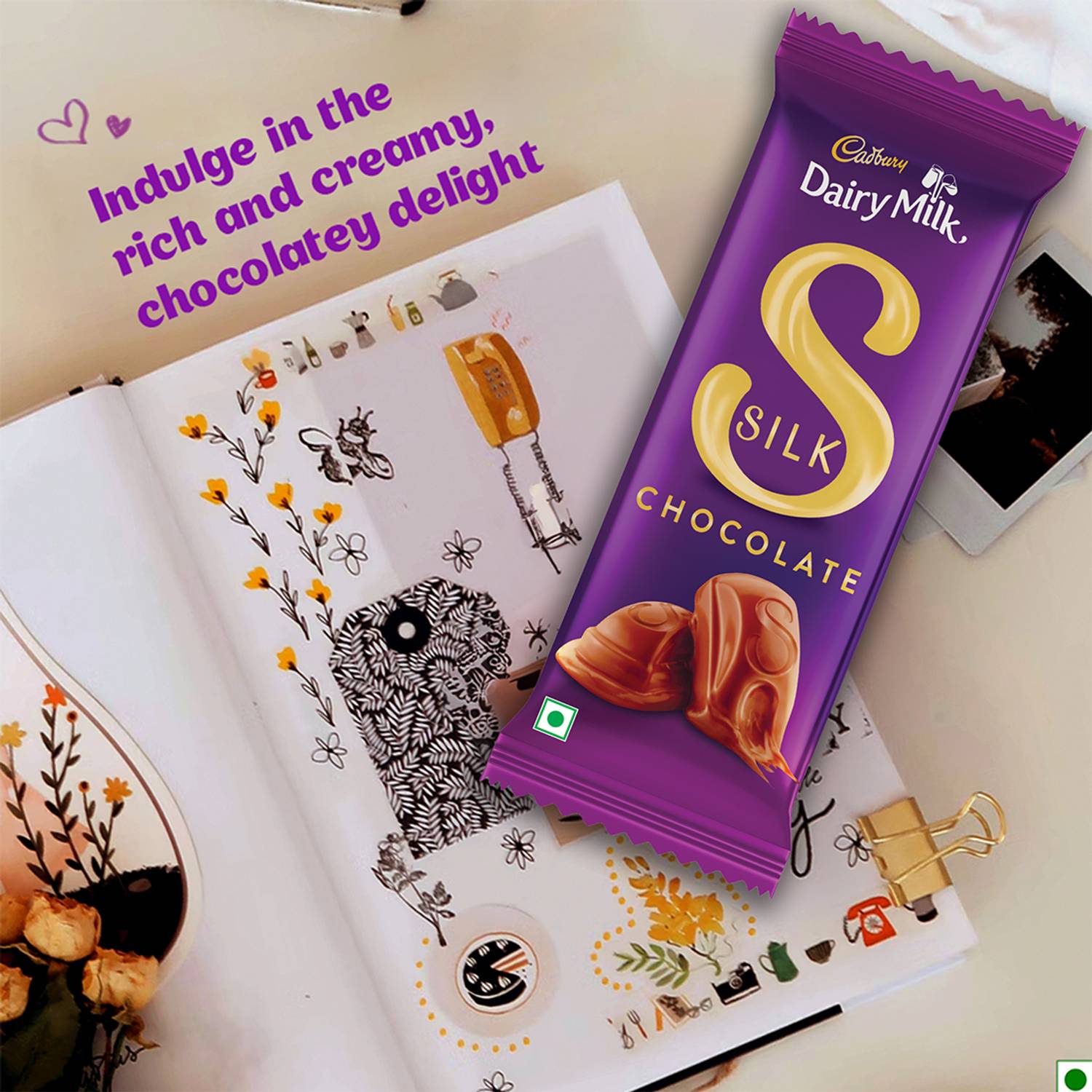 Cadbury Dairy Milk Silk Chocolate Bar 100g - Image 5
