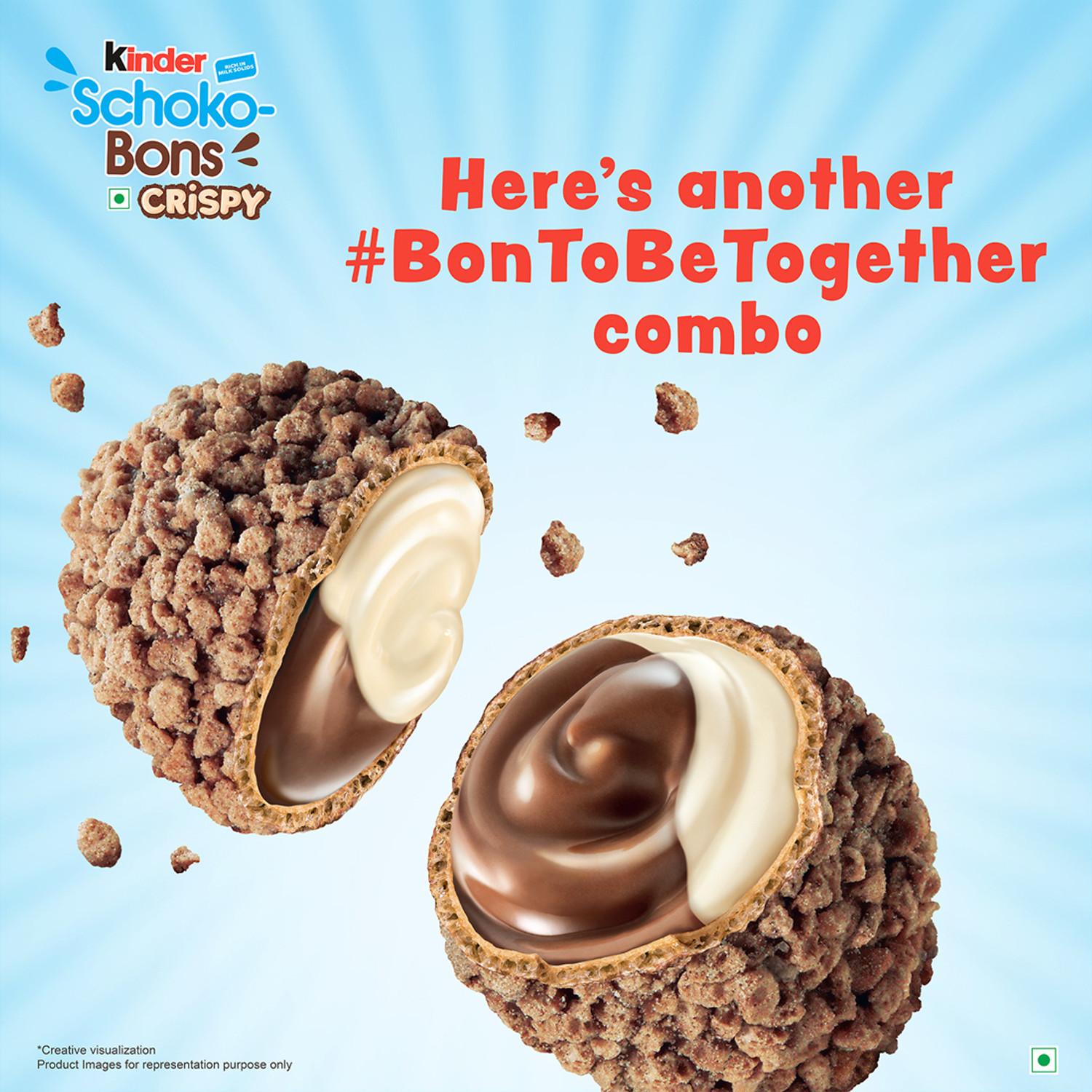 Image of Kinder Schoko, Bons Crispy Chocolate Truffles