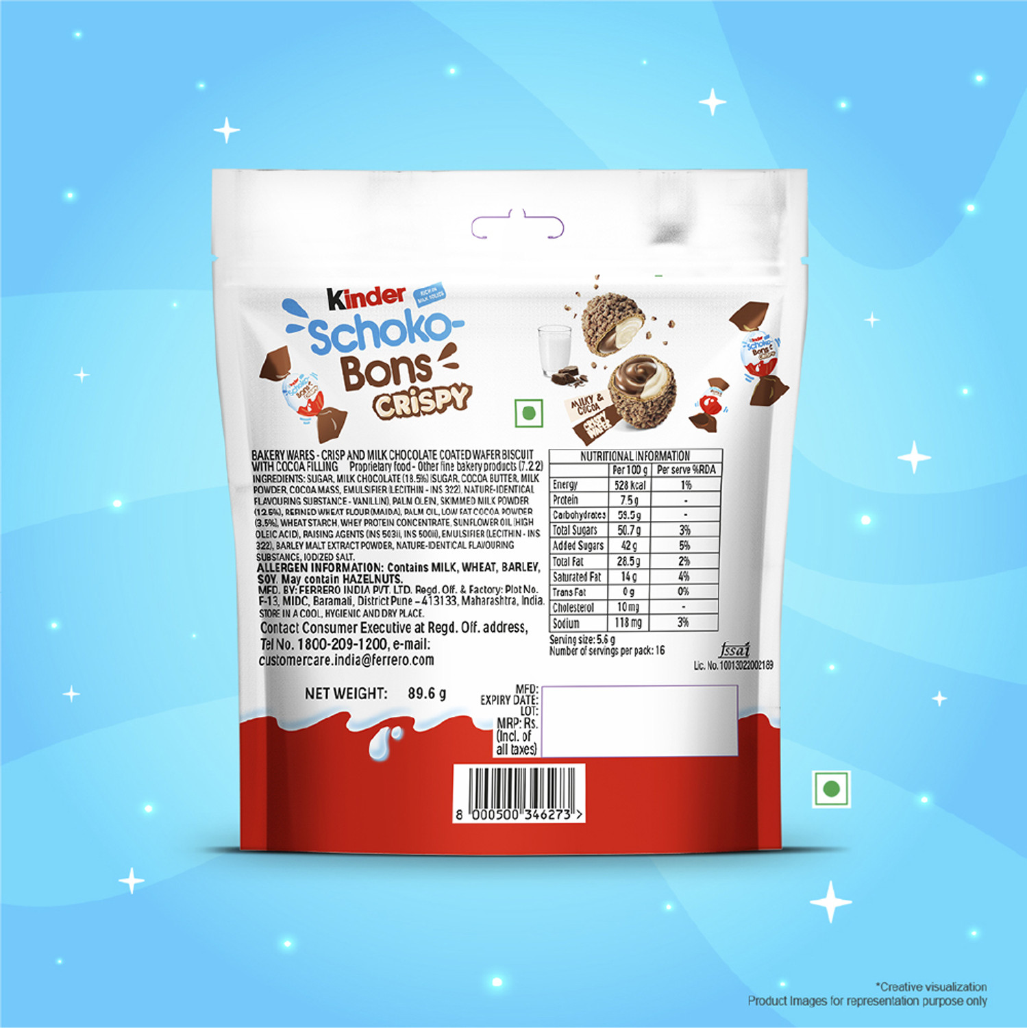 Image of Kinder Schoko, Bons Crispy Chocolate Truffles